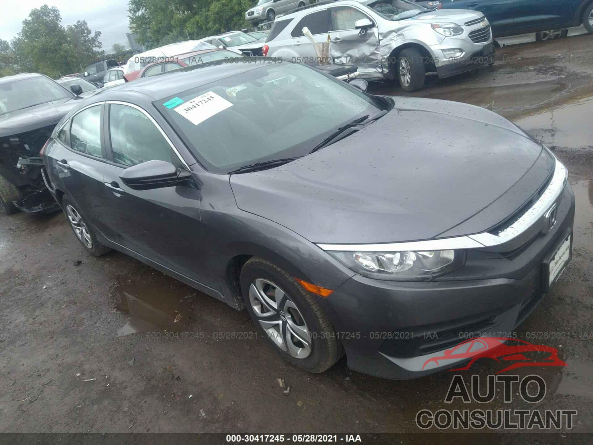 HONDA CIVIC SEDAN 2017 - 19XFC2F52HE059327