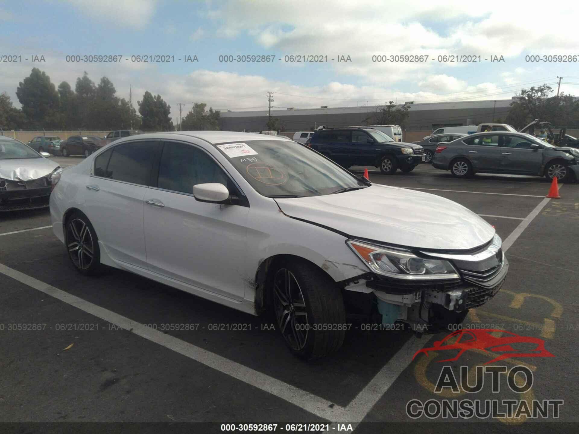 HONDA ACCORD SEDAN 2017 - 1HGCR2F12HA125605
