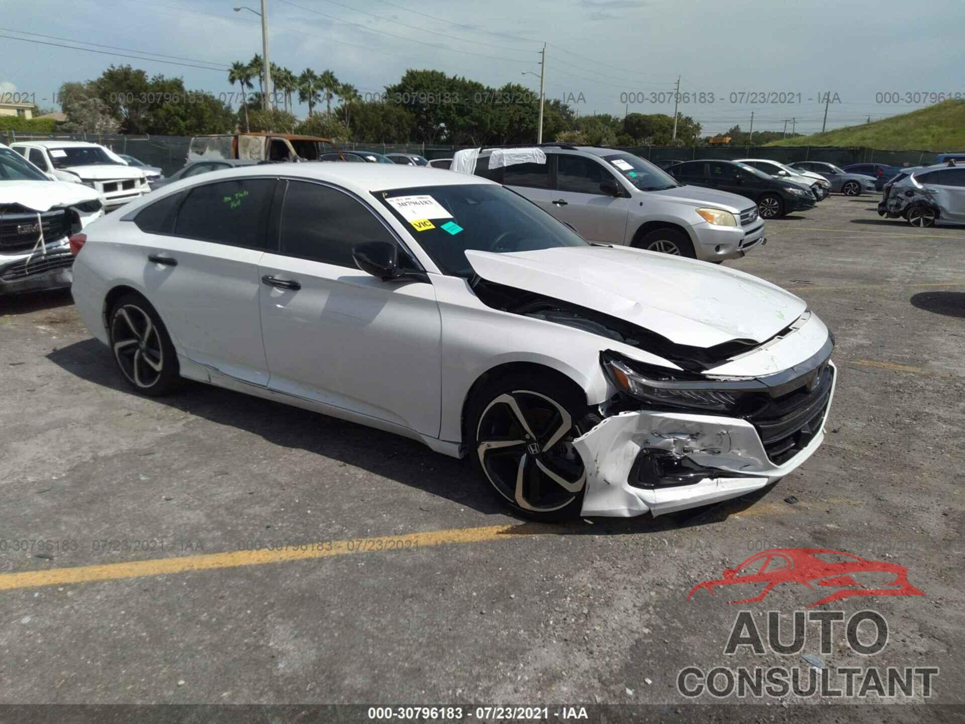 HONDA ACCORD SEDAN 2021 - 1HGCV1F37MA042477