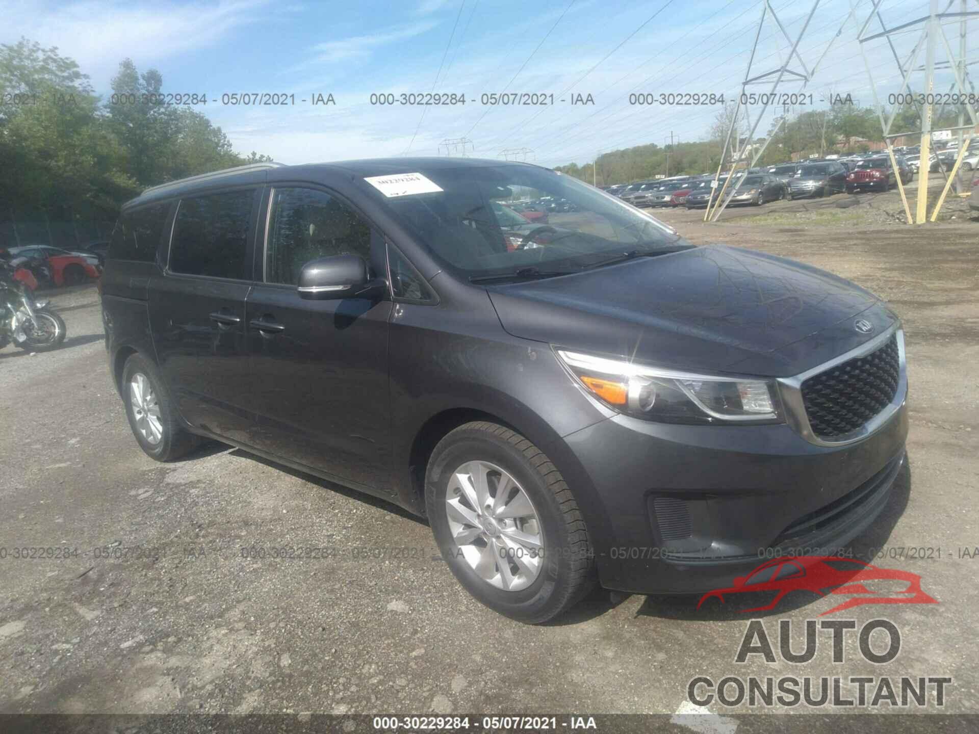 KIA SEDONA 2016 - KNDMB5C18G6192305