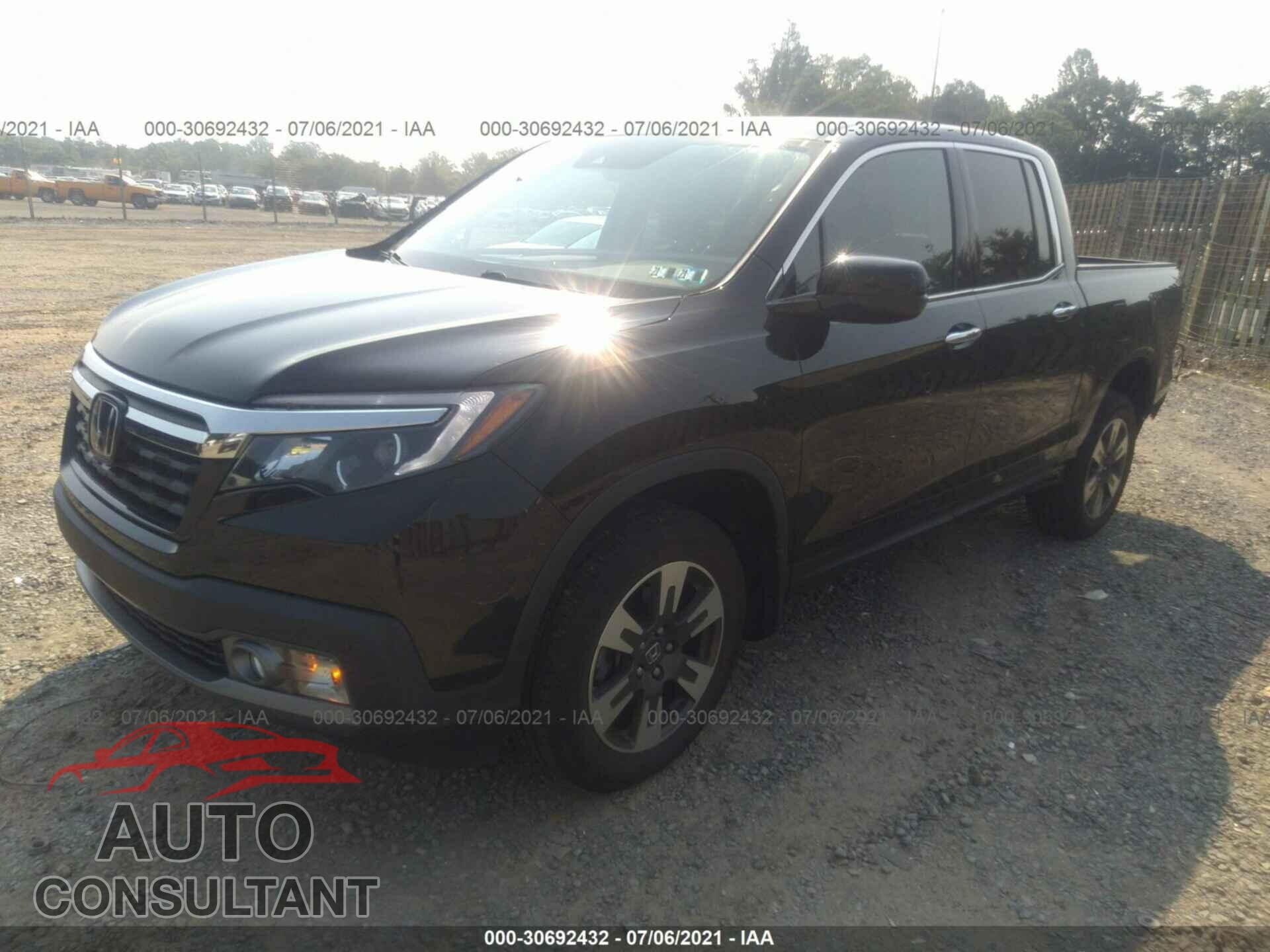 HONDA RIDGELINE 2017 - 5FPYK3F72HB033461