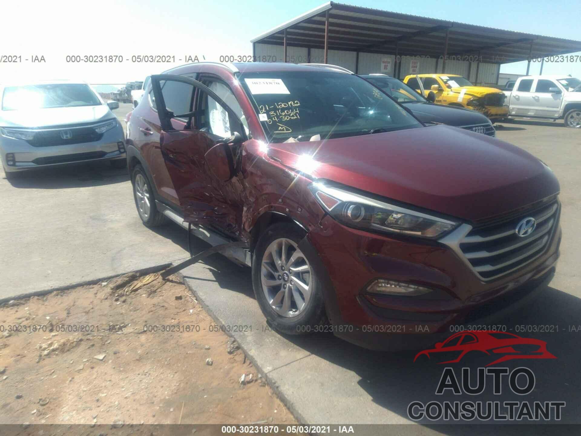 HYUNDAI TUCSON 2017 - KM8J33A43HU444455