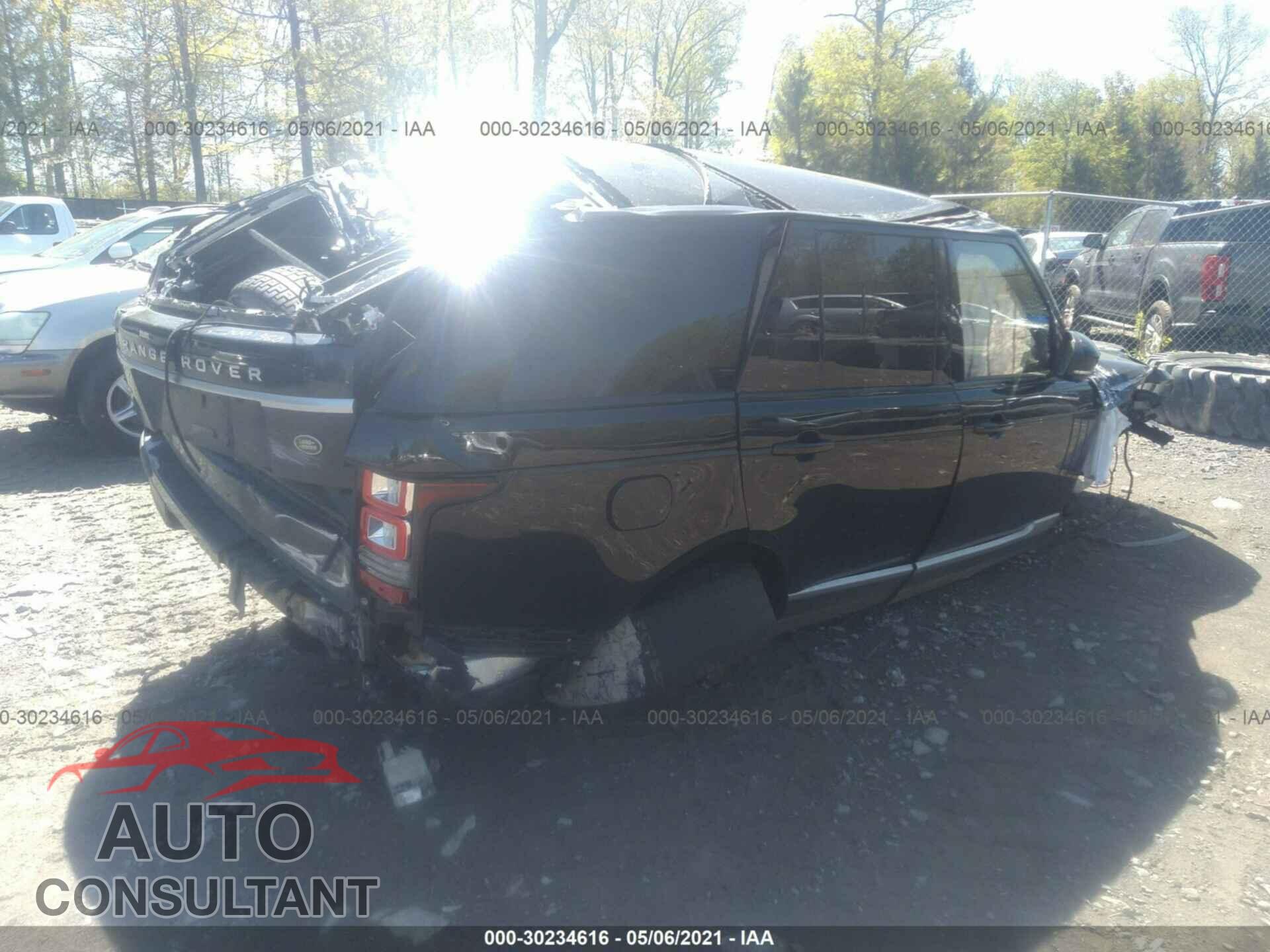 LAND ROVER RANGE ROVER 2016 - SALGS2VF7GA269479