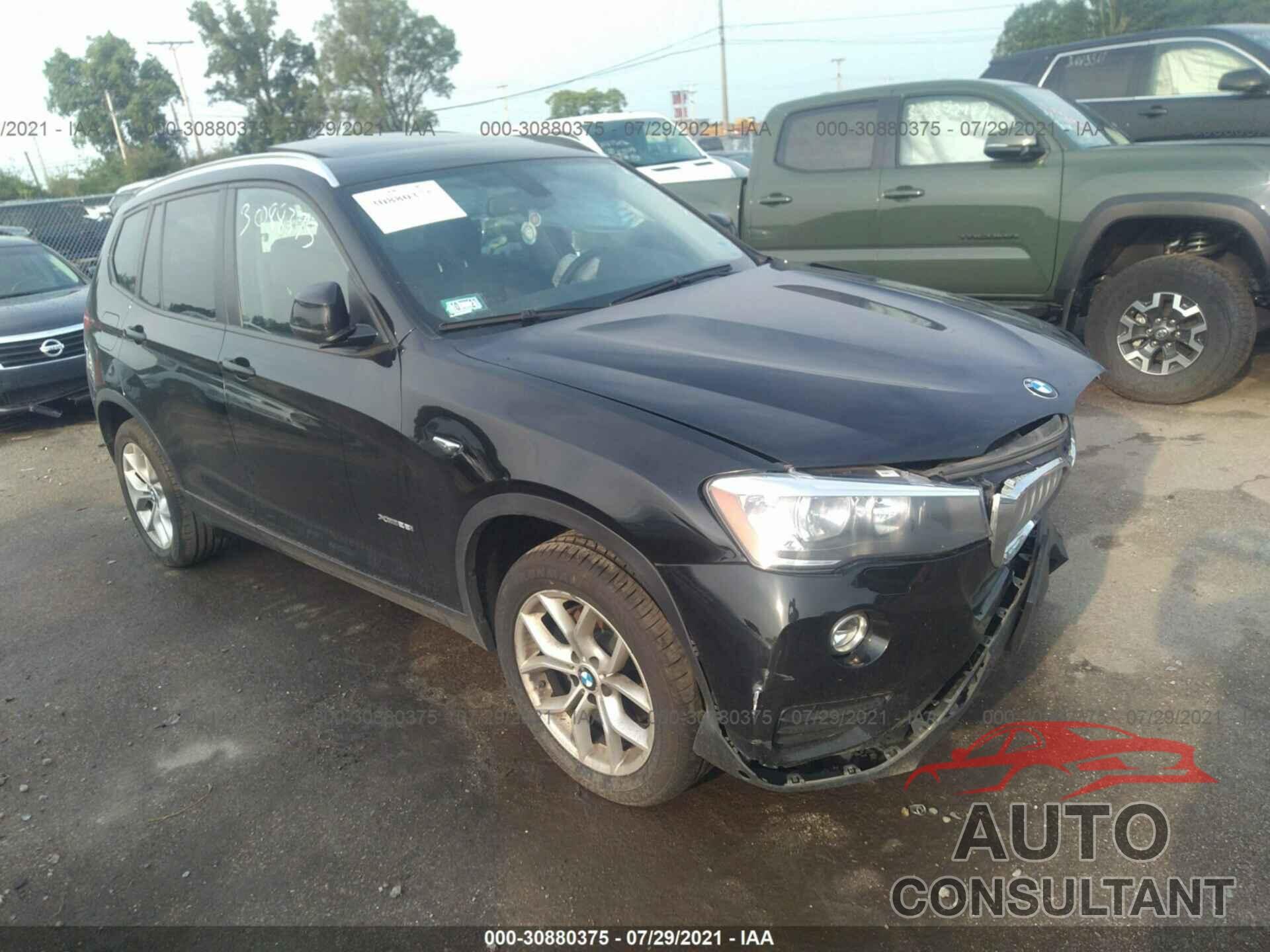 BMW X3 2017 - 5UXWX9C58H0T07136