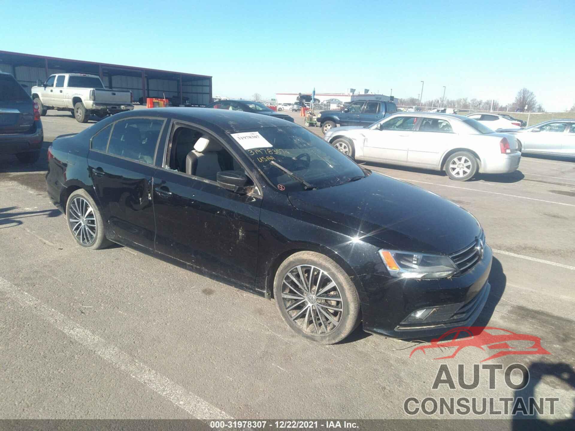 VOLKSWAGEN JETTA SEDAN 2016 - 3VWD17AJ1GM278618