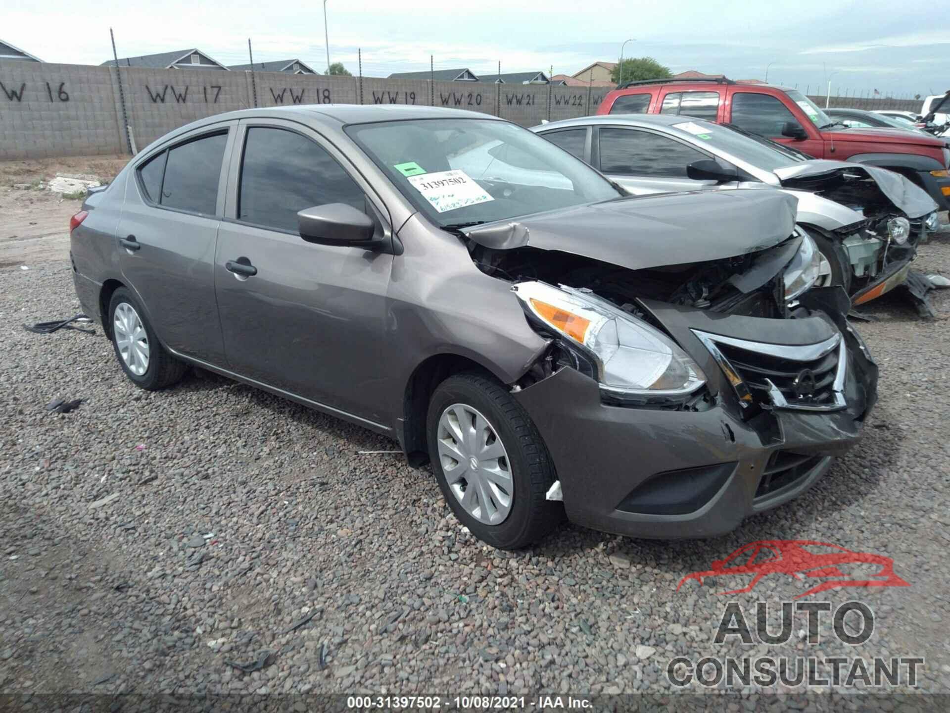 NISSAN VERSA 2016 - 3N1CN7AP1GL911666