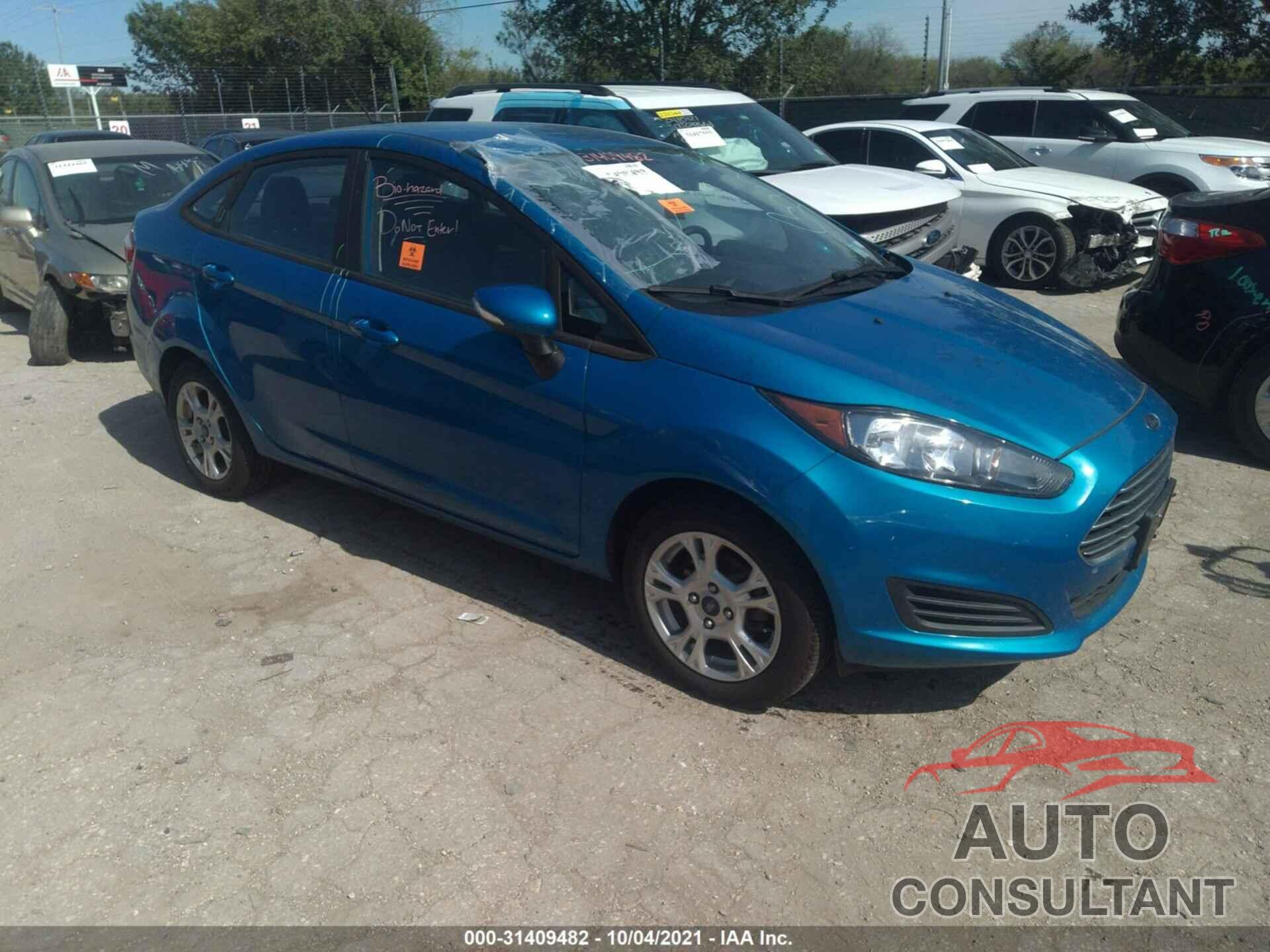 FORD FIESTA 2016 - 3FADP4BJ9GM173605