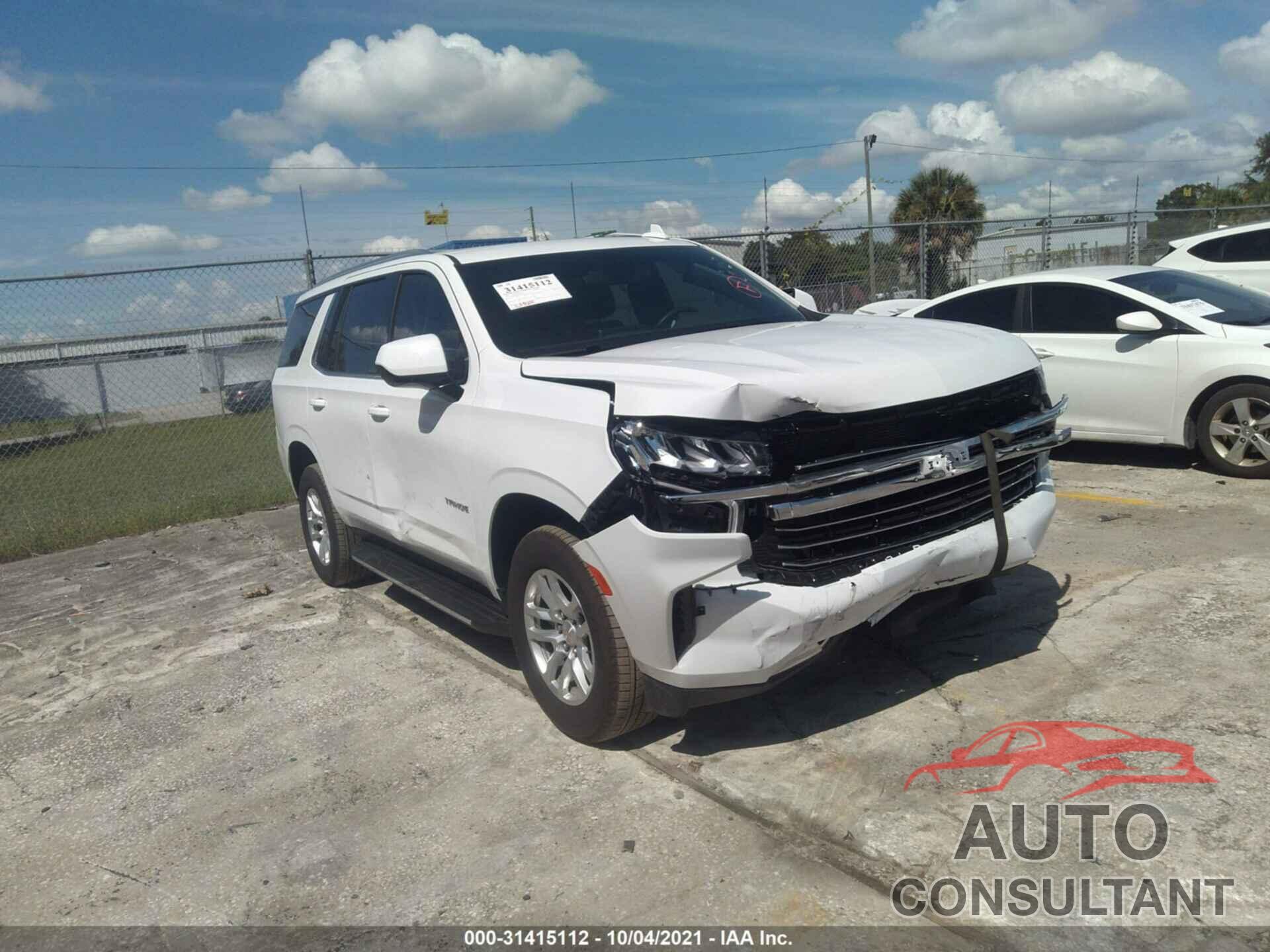 CHEVROLET TAHOE 2021 - 1GNSCNKD3MR342466