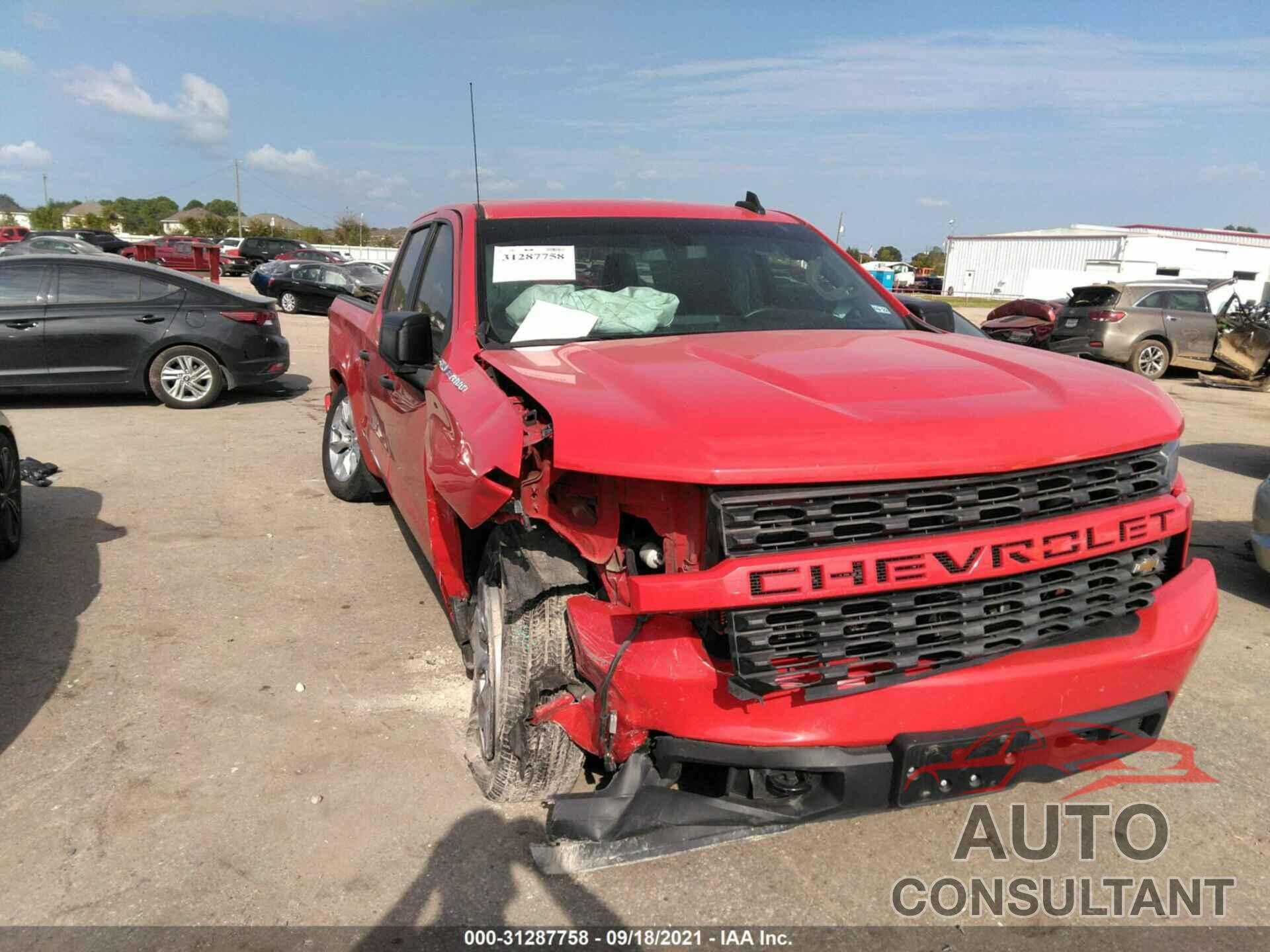 CHEVROLET SILVERADO 1500 2020 - 3GCPWBEH5LG345922