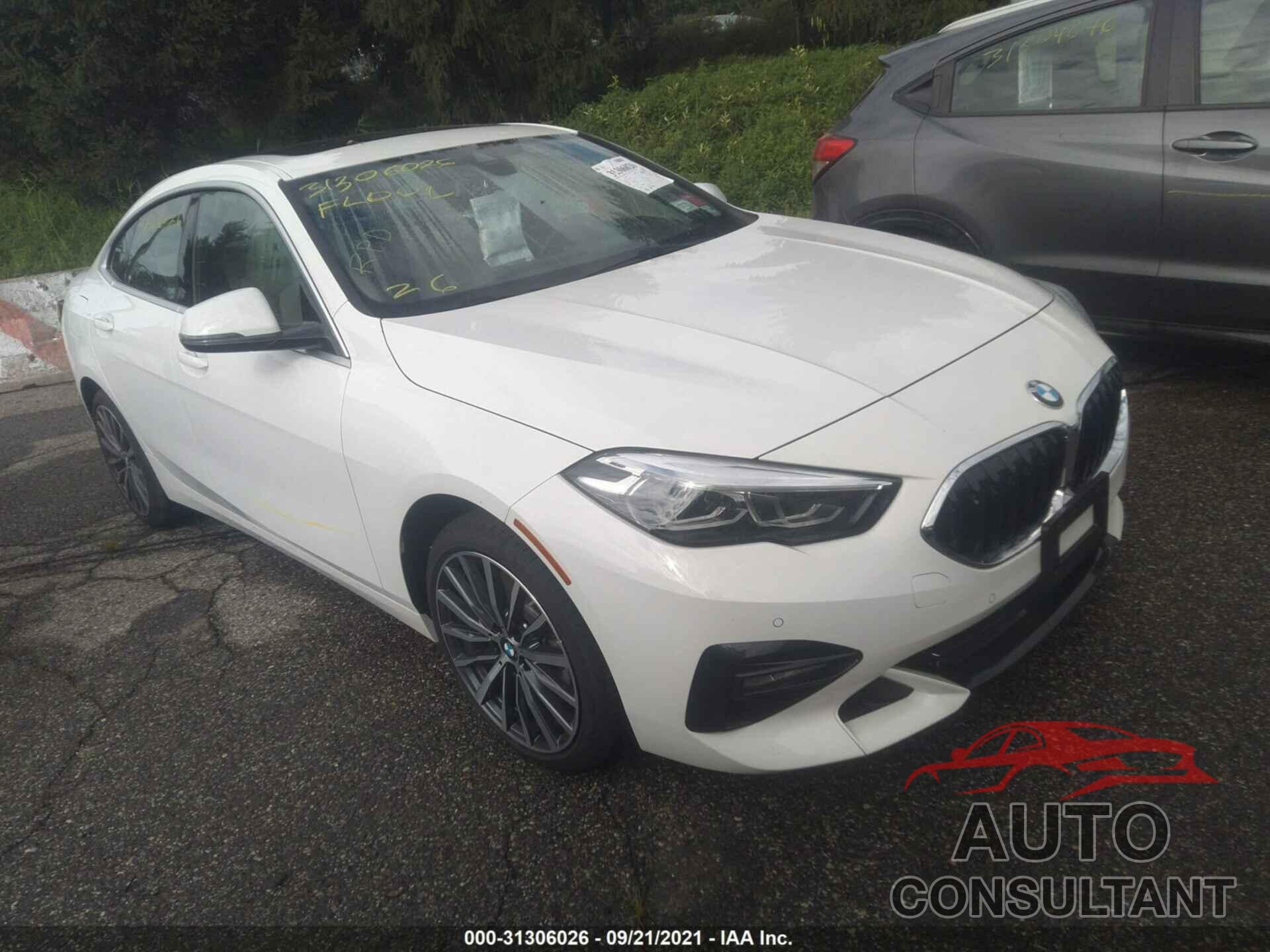 BMW 2 SERIES 2021 - WBA73AK04M7J09726