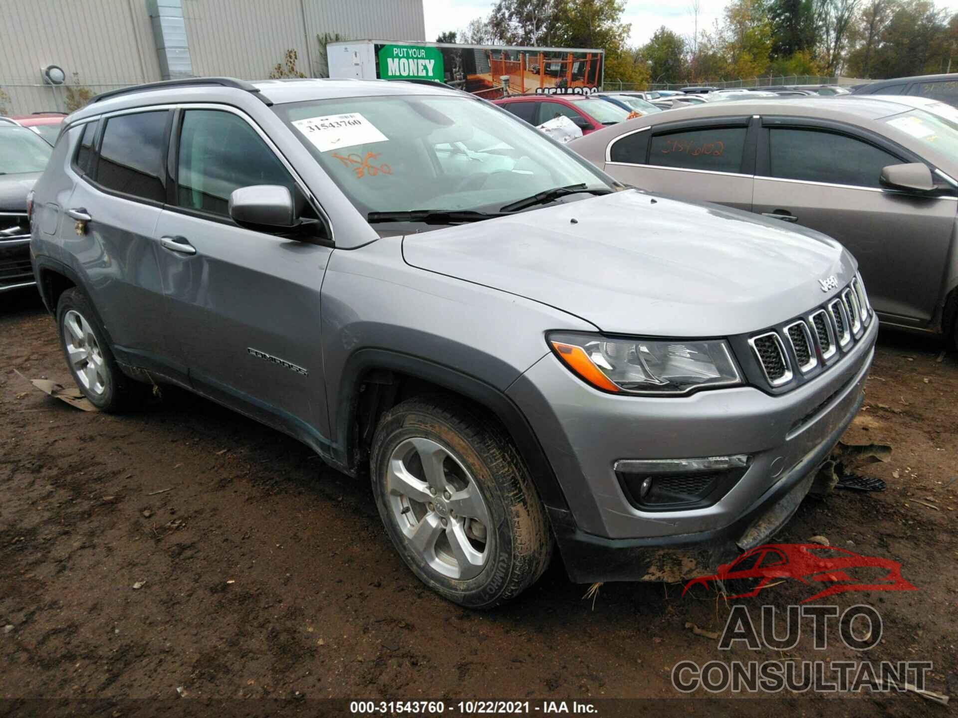 JEEP COMPASS 2019 - 3C4NJDBB7KT655920