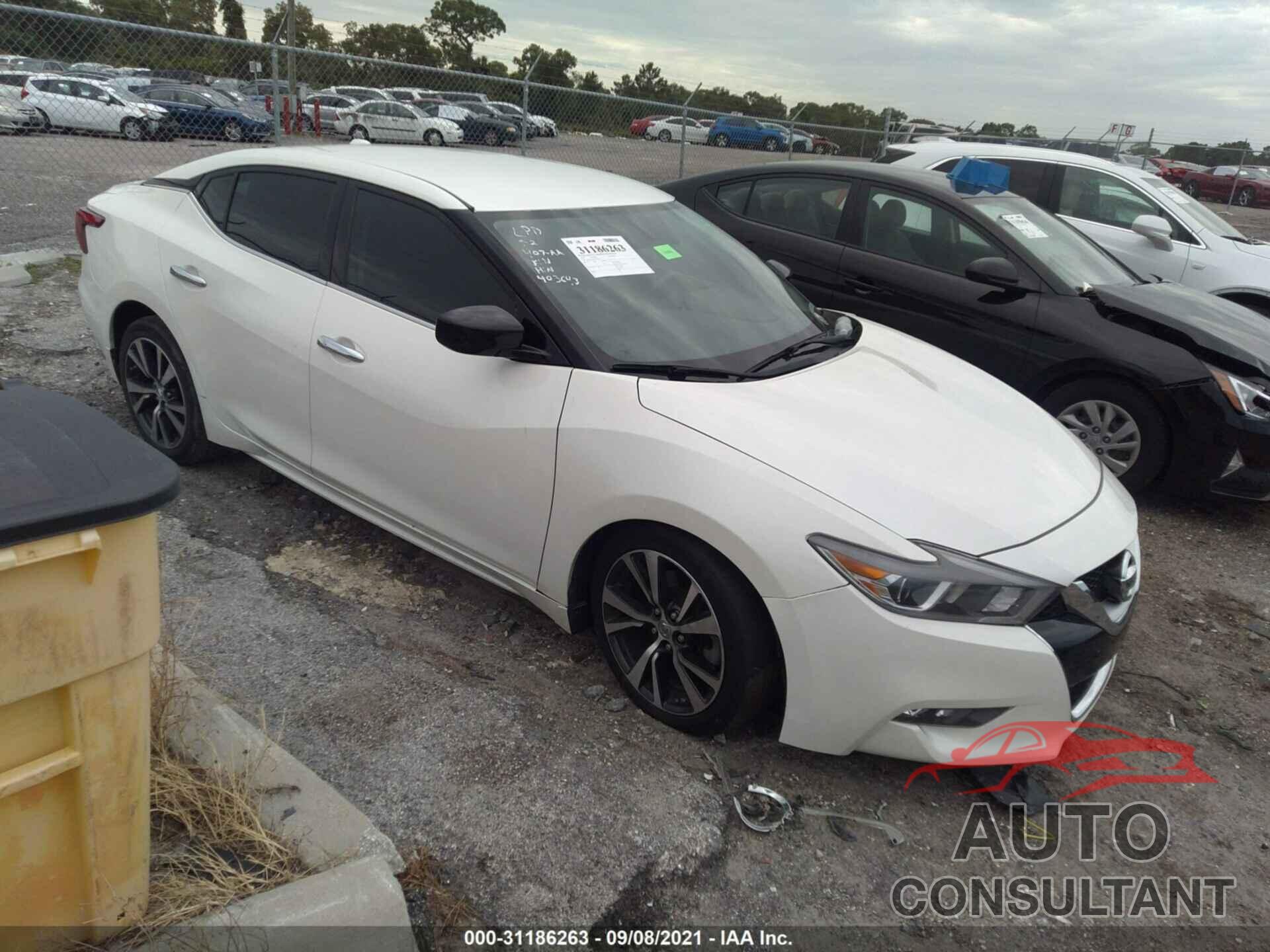 NISSAN MAXIMA 2017 - 1N4AA6AP4HC396272