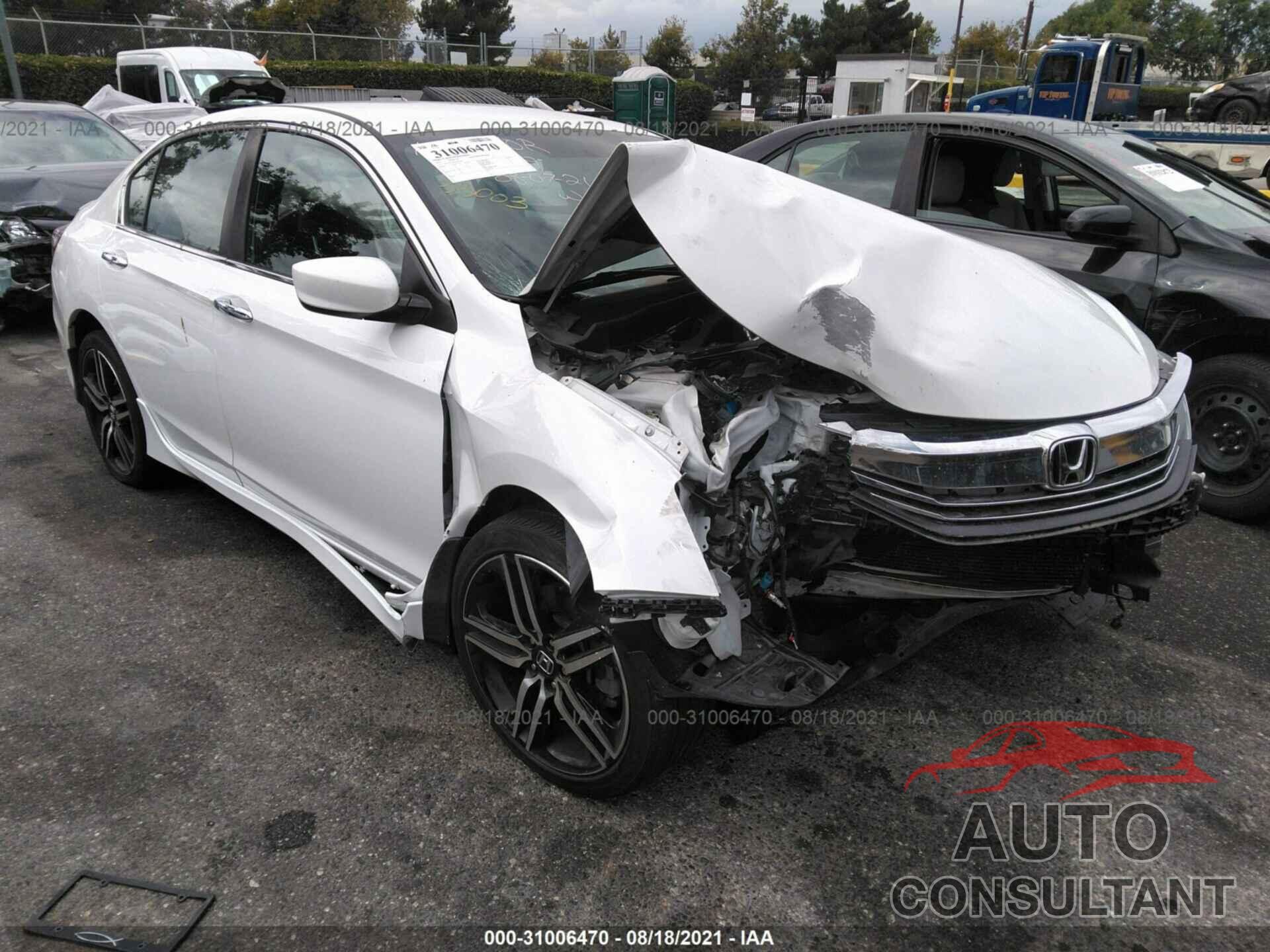 HONDA ACCORD SEDAN 2017 - 1HGCR2F59HA267100