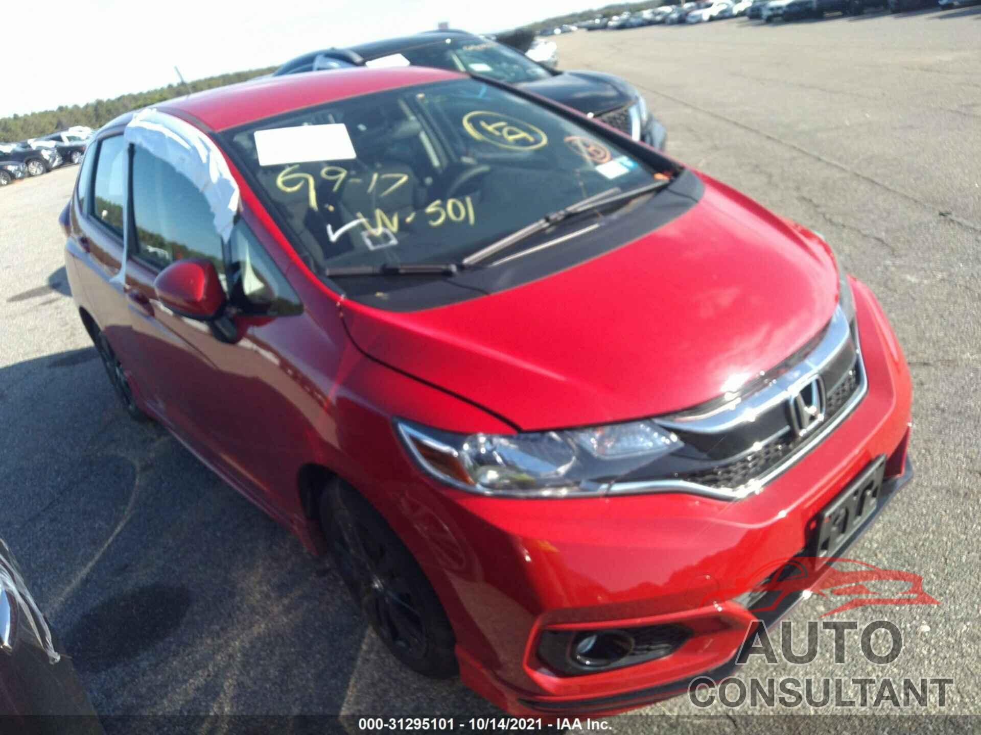 HONDA FIT 2020 - 3HGGK5H67LM728075