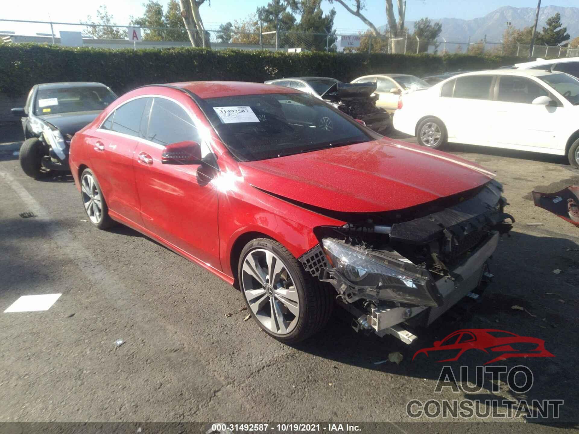 MERCEDES-BENZ CLA 2018 - WDDSJ4EB5JN641839