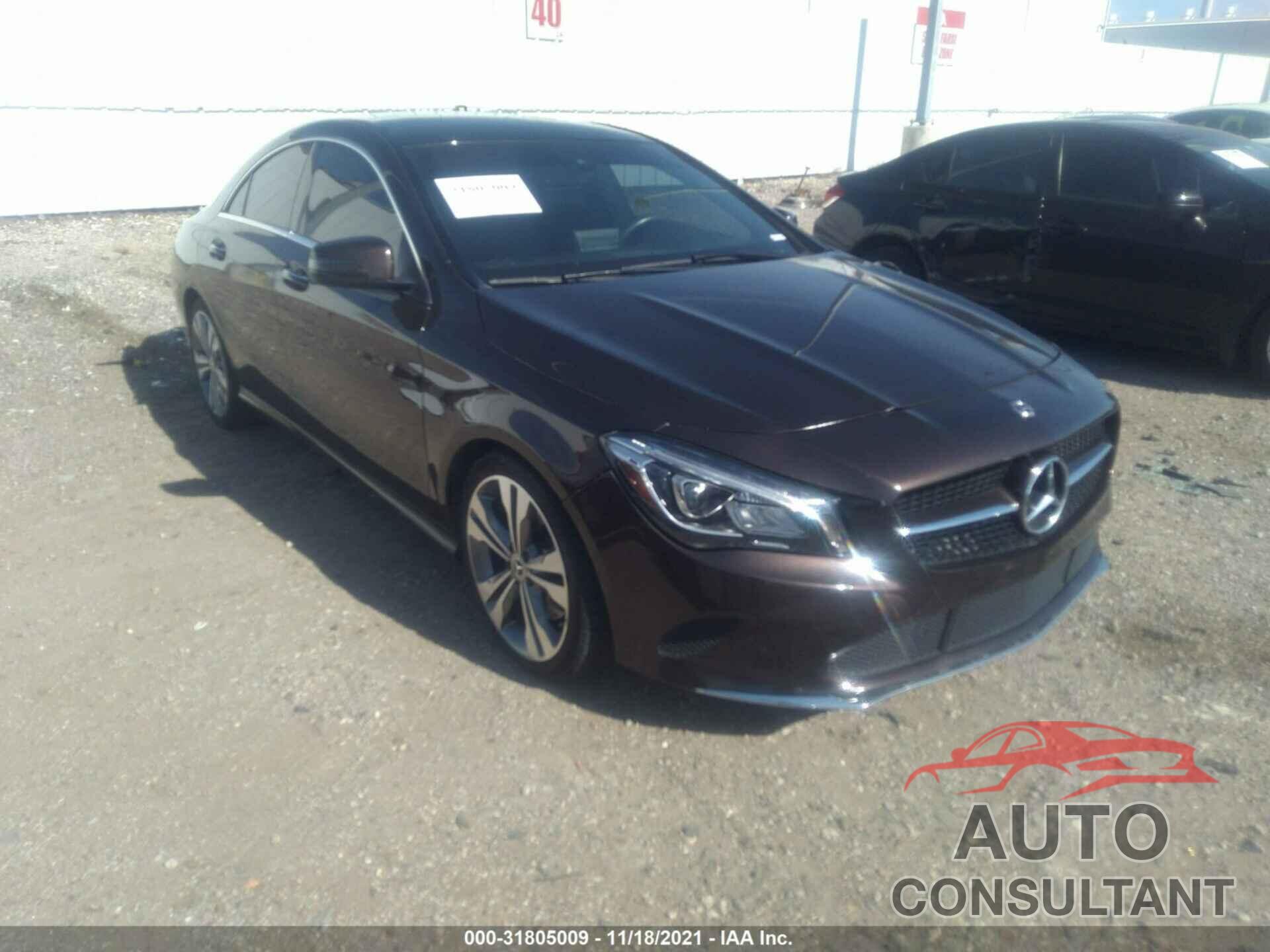MERCEDES-BENZ CLA 2019 - WDDSJ4EB1KN706753