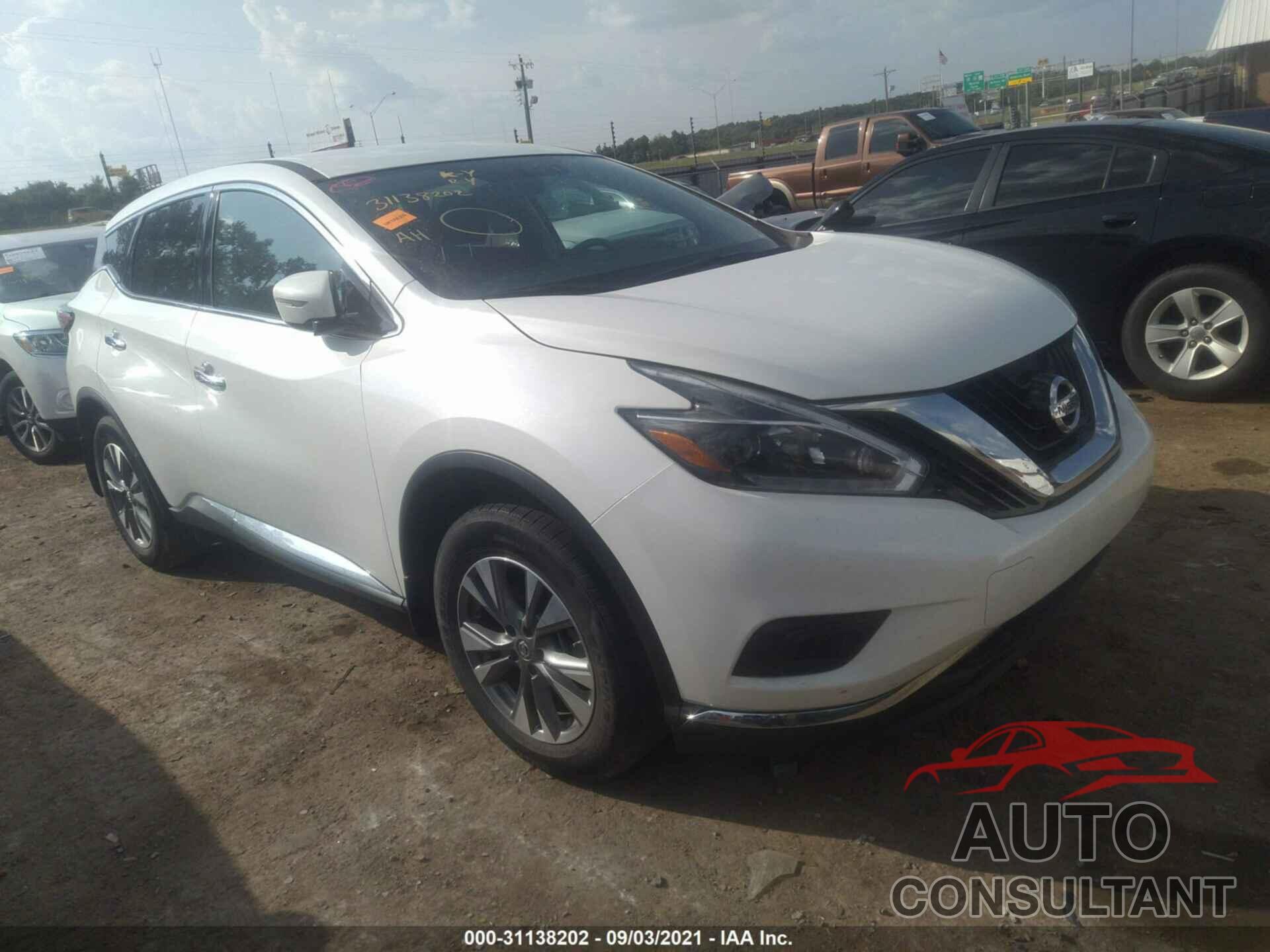 NISSAN MURANO 2018 - 5N1AZ2MG3JN176652