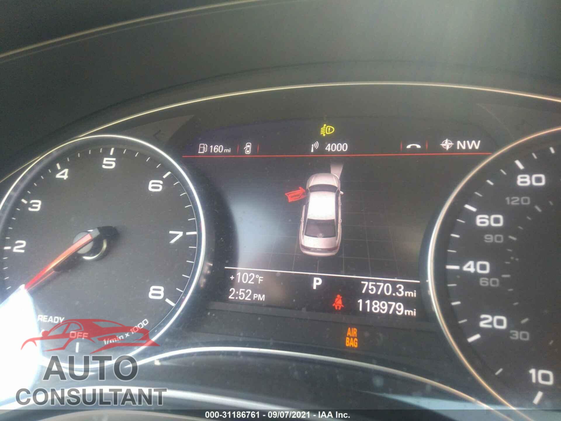 AUDI A6 2016 - WAUGFAFC5GN014507