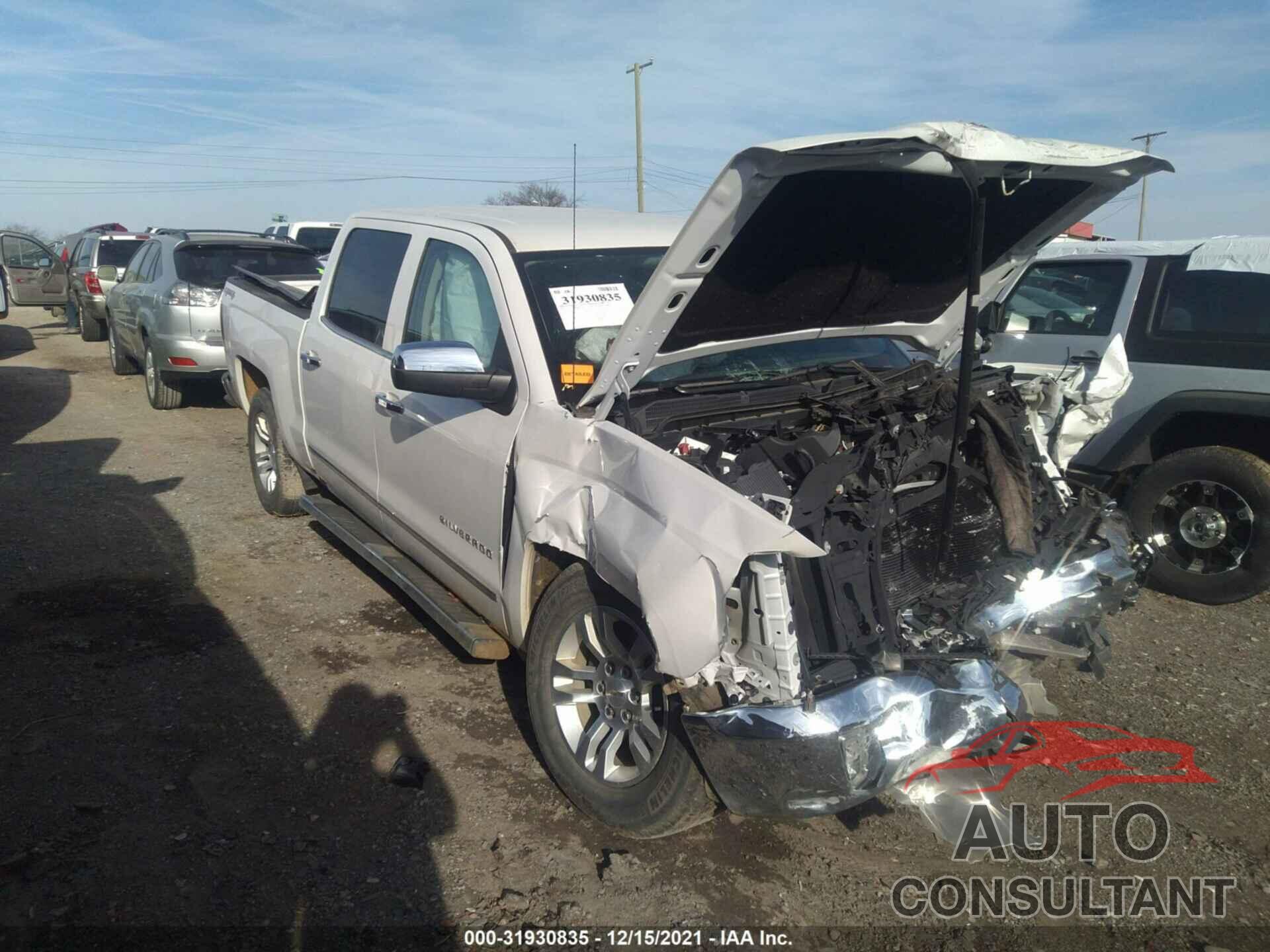CHEVROLET SILVERADO 1500 2017 - 3GCUKSEC6HG483589