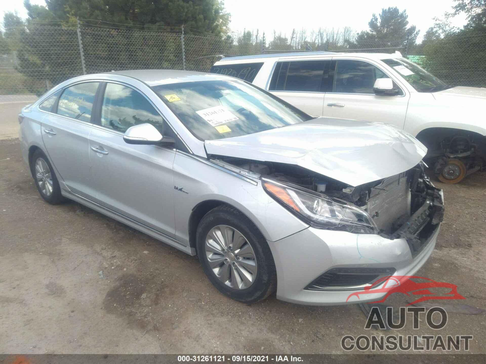 HYUNDAI SONATA HYBRID 2016 - KMHE24L14GA020862