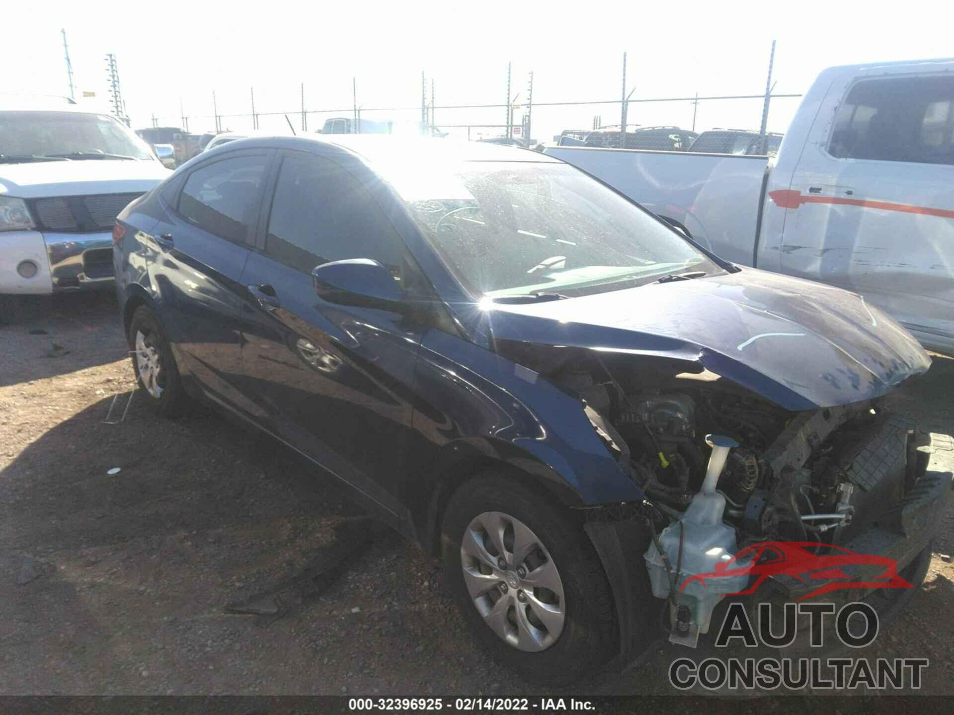 HYUNDAI ACCENT 2016 - KMHCT4AE5GU031166