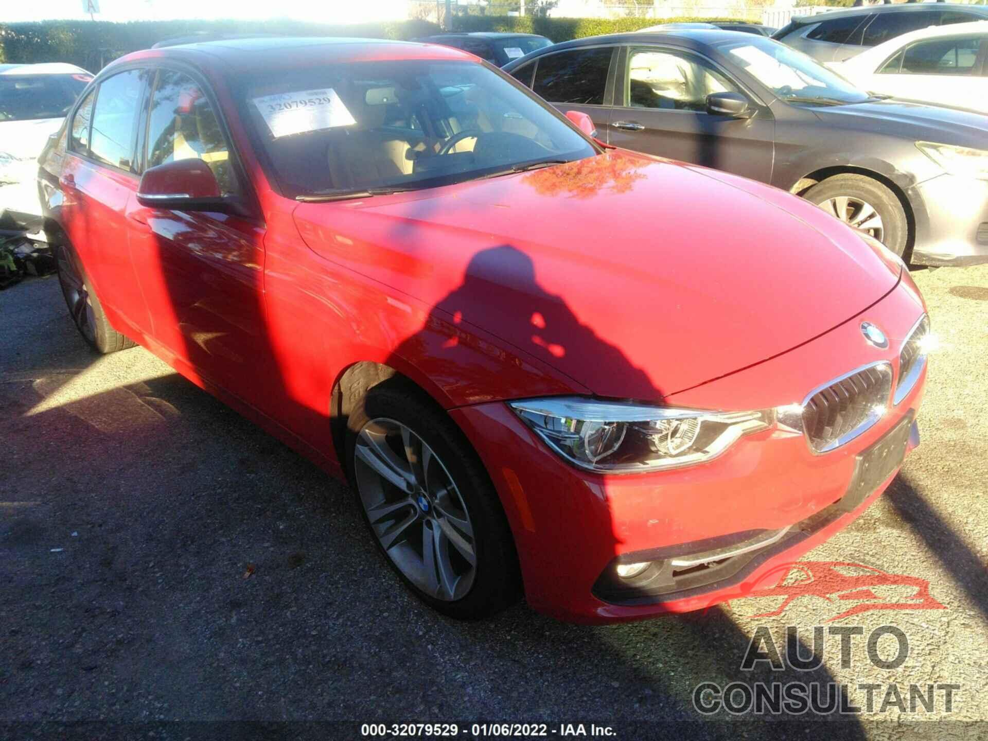 BMW 3 SERIES 2016 - WBA8E9G59GNT83201