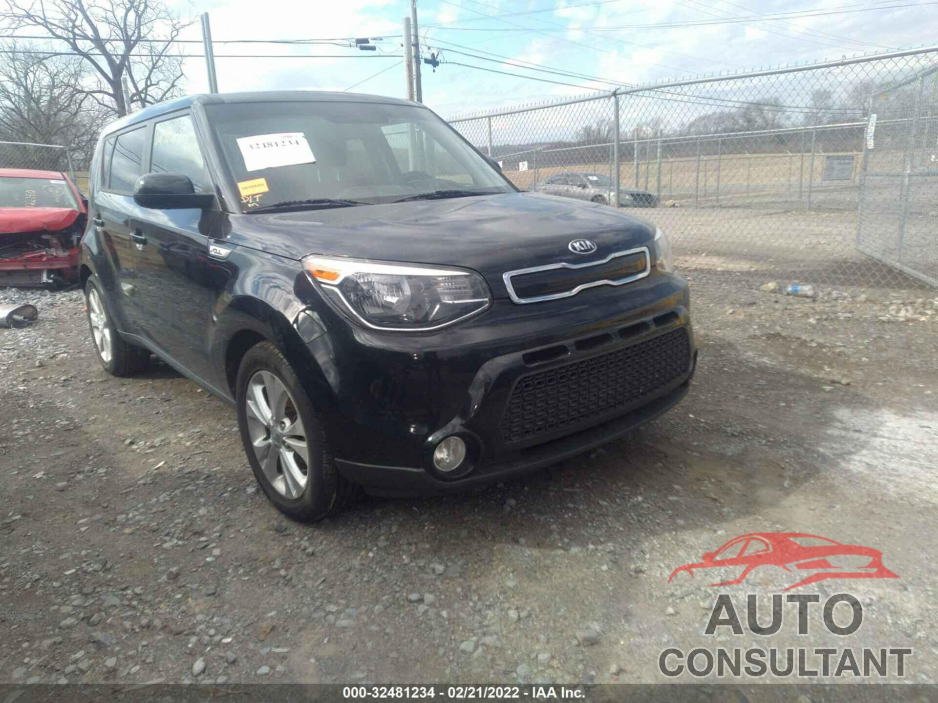 KIA SOUL 2016 - KNDJP3A58G7821358