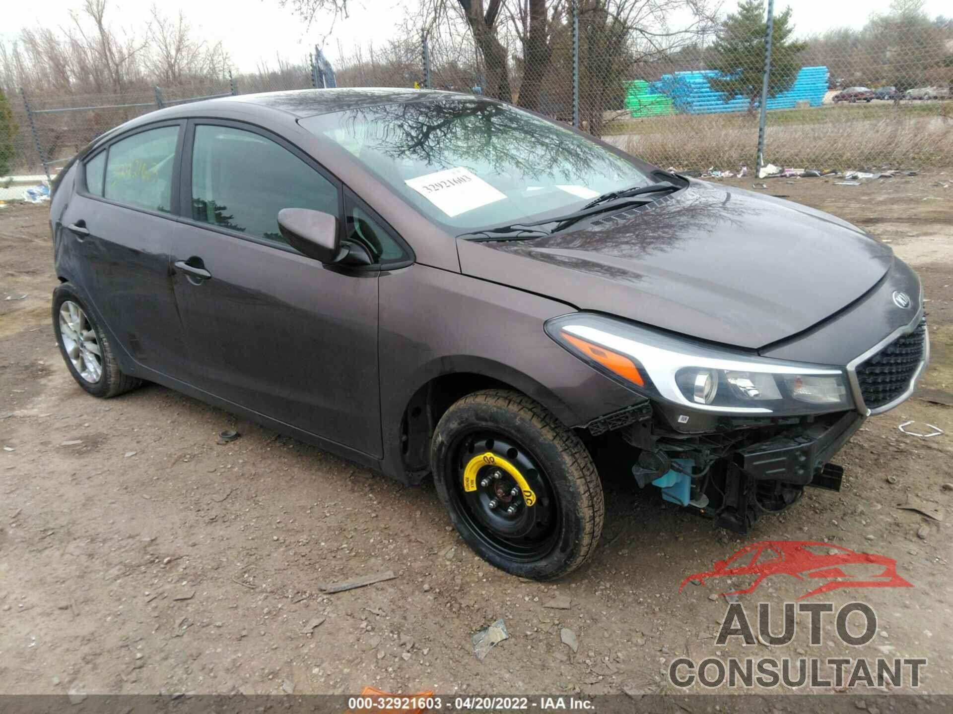 KIA FORTE 2017 - 3KPFL4A76HE053034