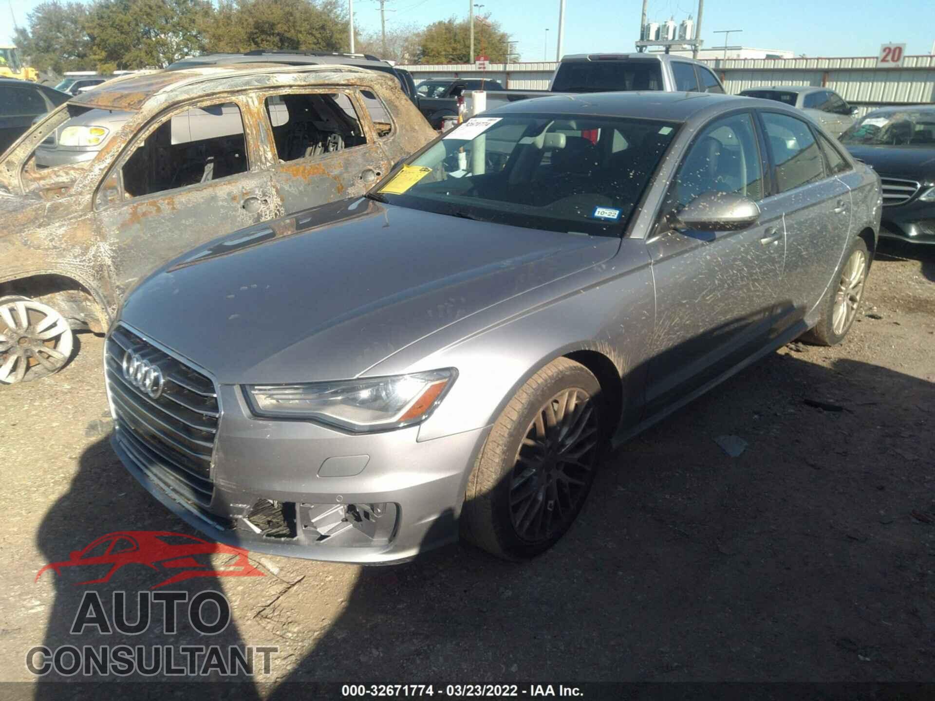 AUDI A6 2016 - WAUCFAFC5GN036800