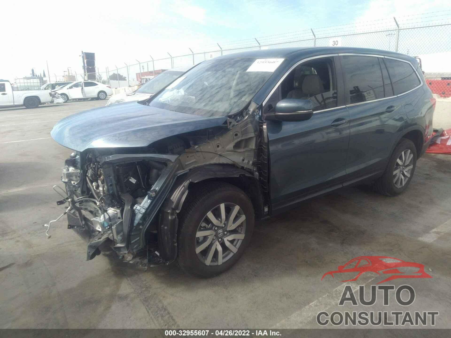 HONDA PILOT 2021 - 5FNYF6H34MB036400