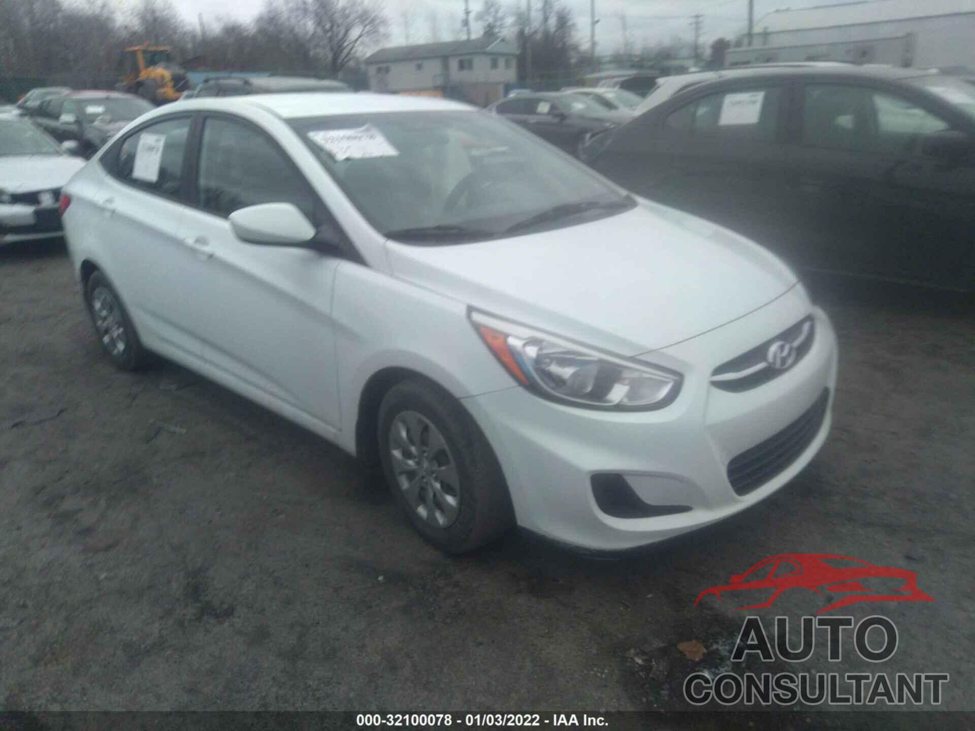 HYUNDAI ACCENT 2016 - KMHCT4AE9GU968215