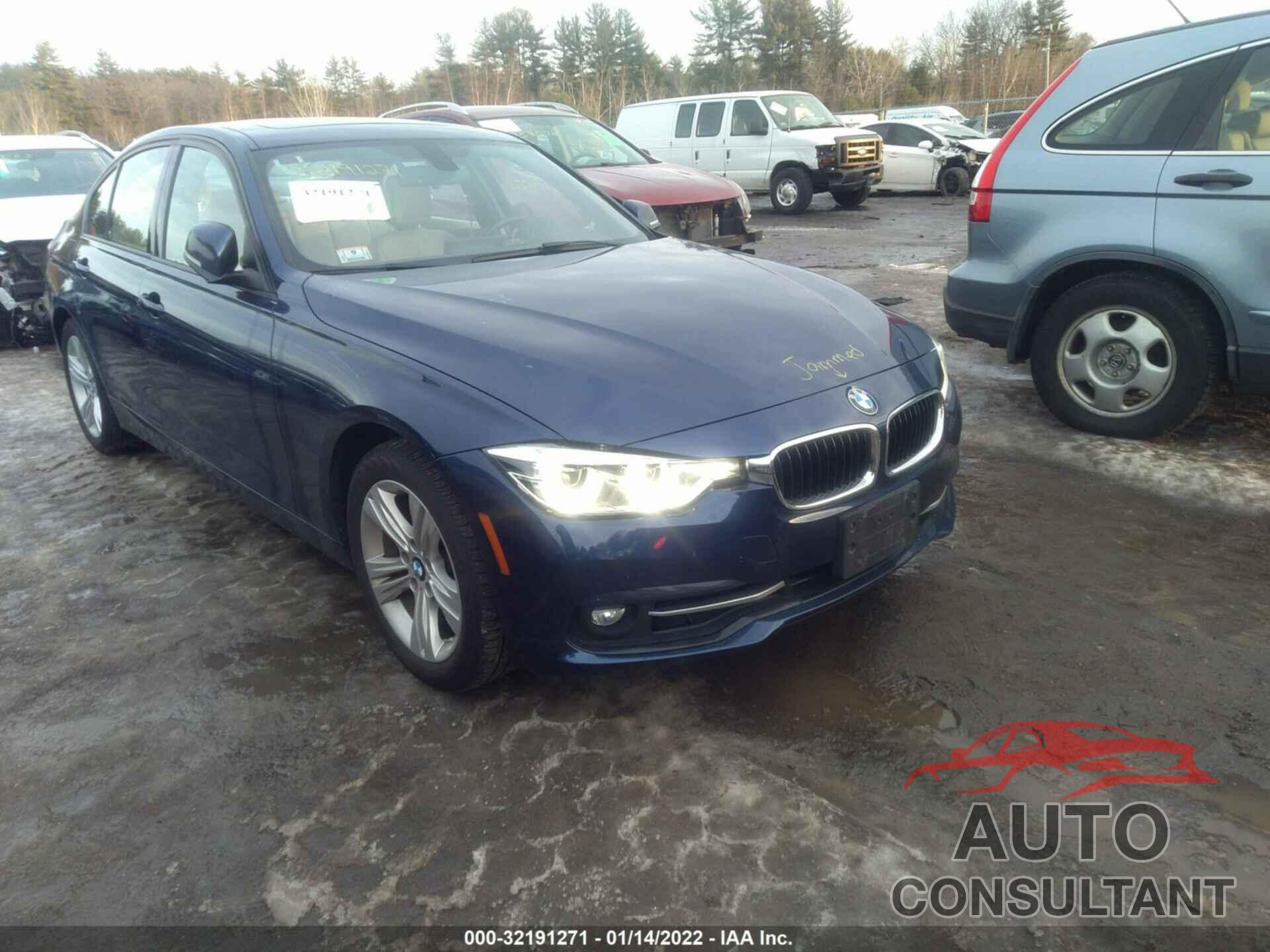 BMW 3 SERIES 2016 - WBA8E3G52GNT80007