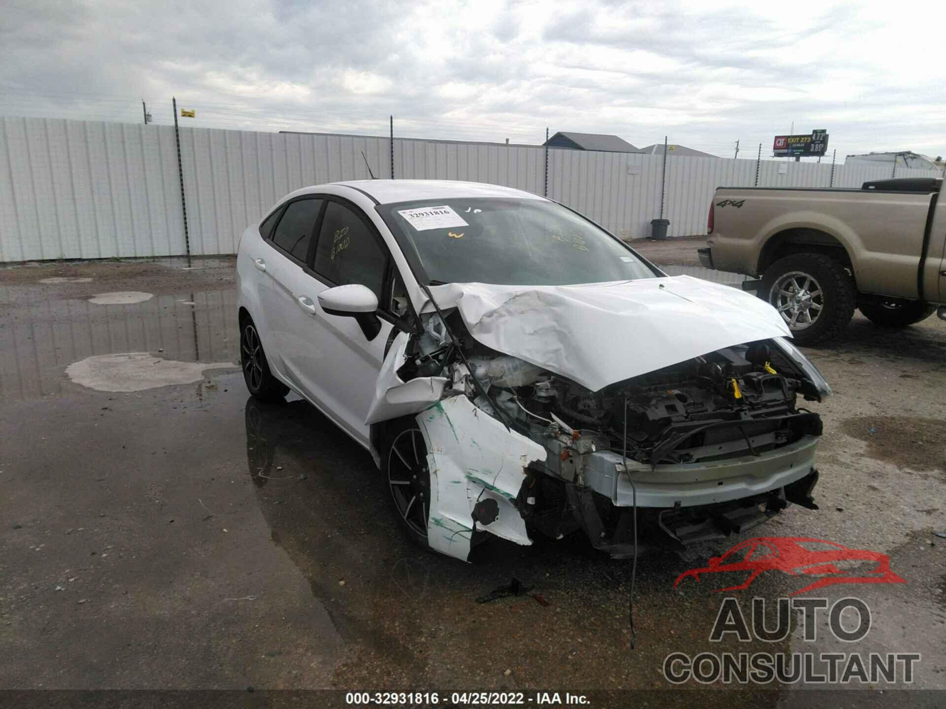FORD FIESTA 2019 - 3FADP4BJ0KM163179