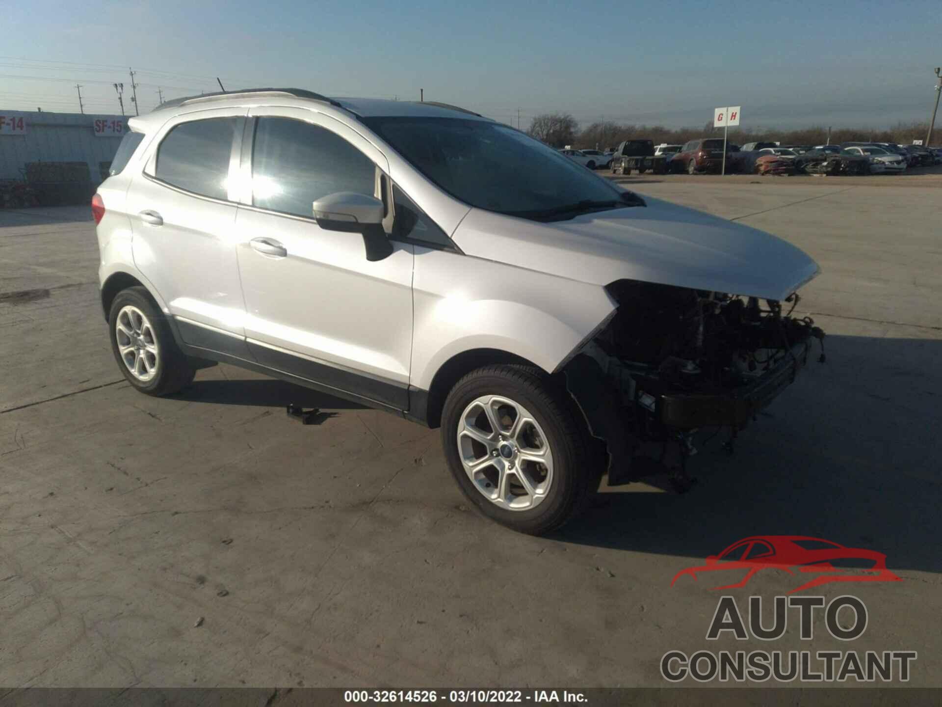 FORD ECOSPORT 2018 - MAJ3P1TE9JC189128