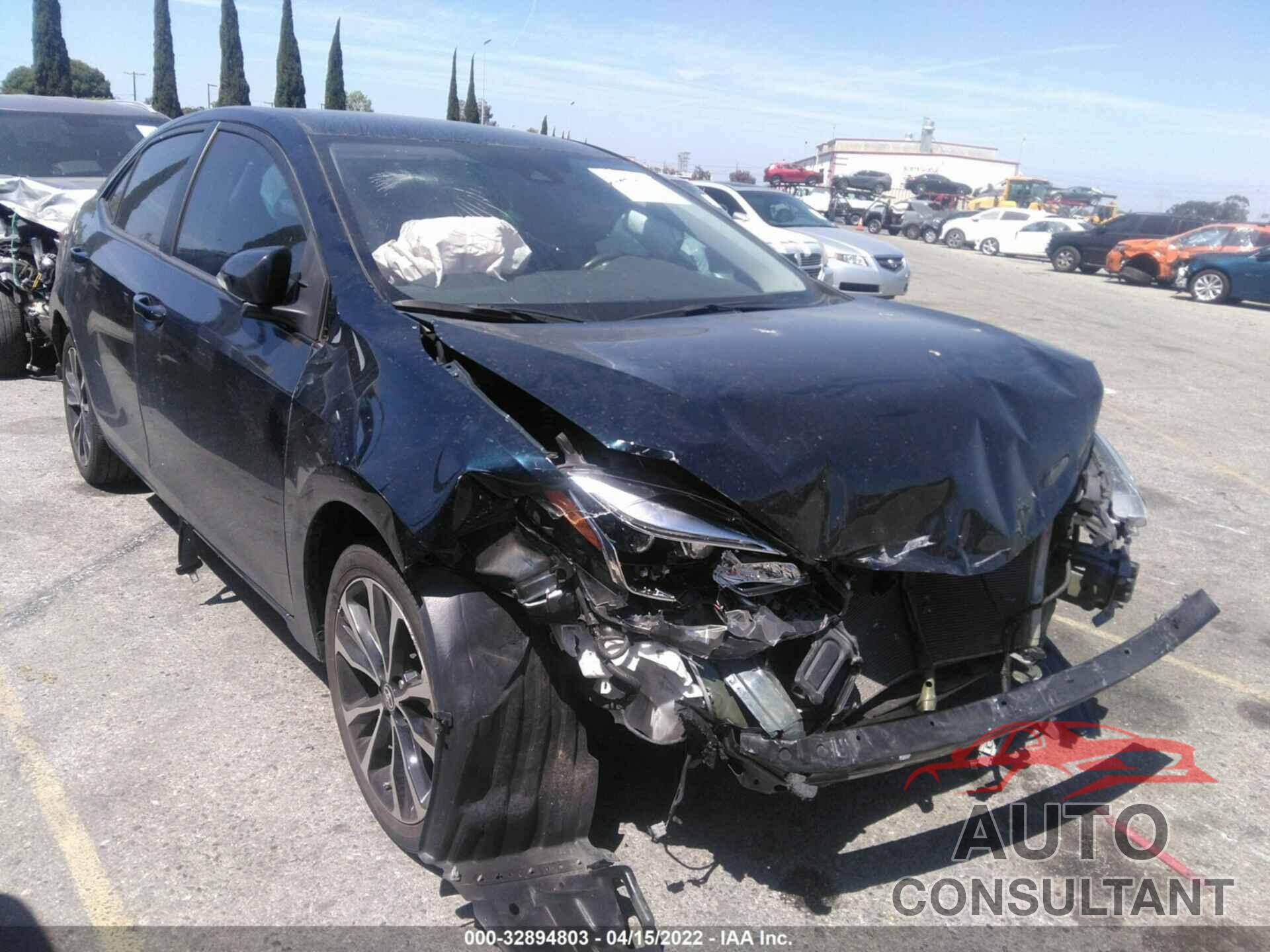 TOYOTA COROLLA 2019 - 5YFBURHE4KP903388