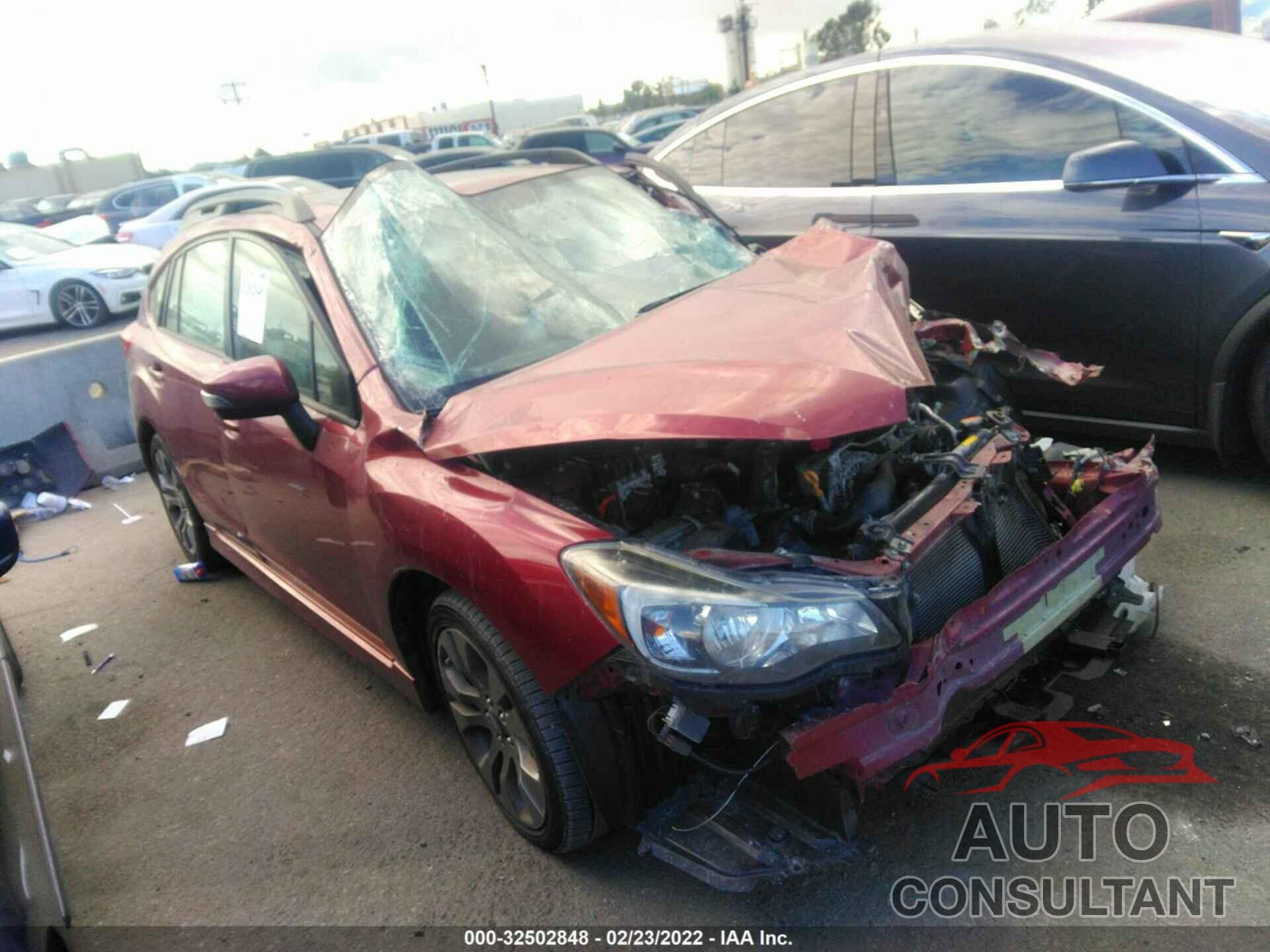 SUBARU IMPREZA WAGON 2016 - JF1GPAY67G8330048