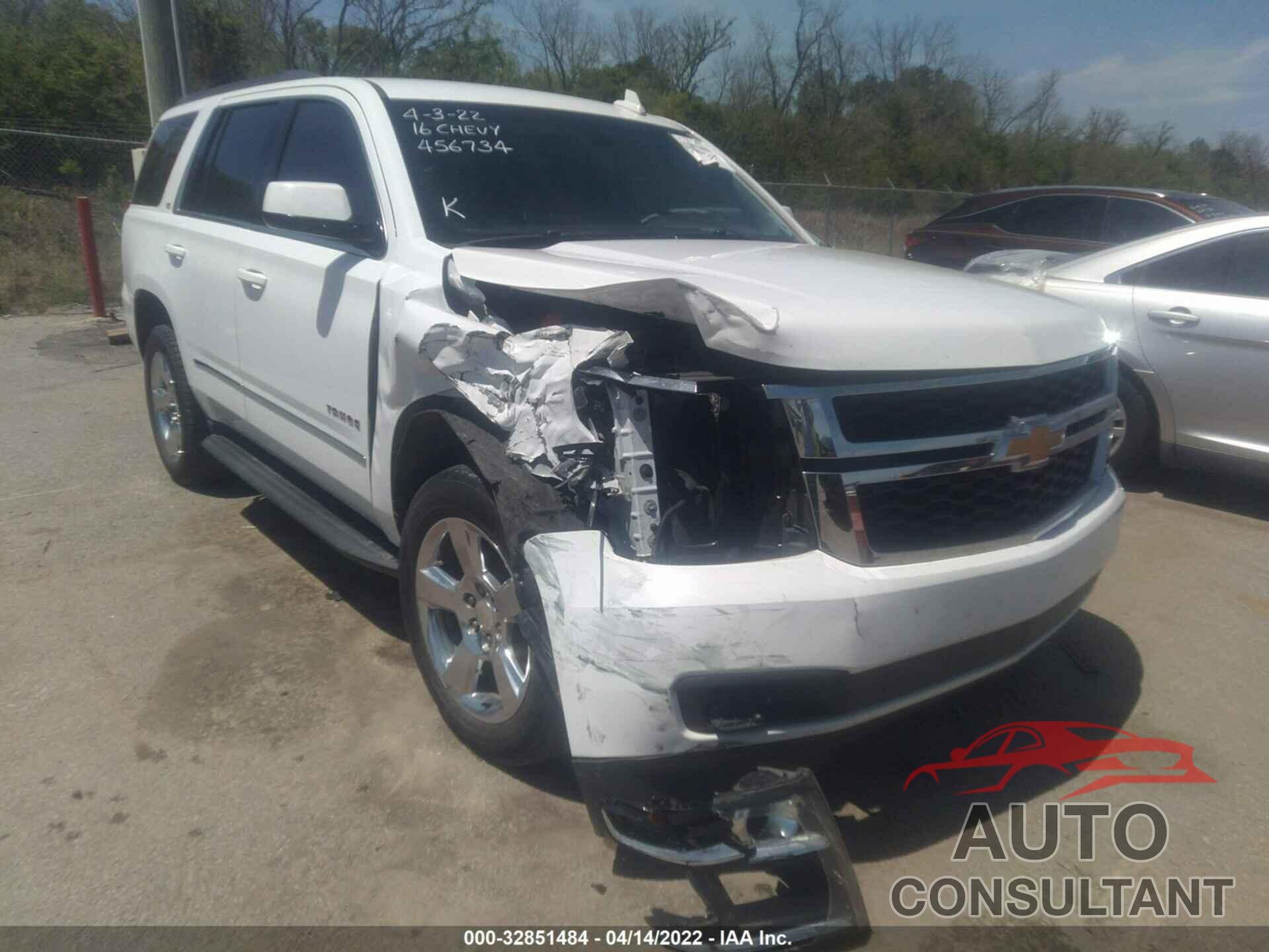 CHEVROLET TAHOE 2016 - 1GNSCAKC7GR456734