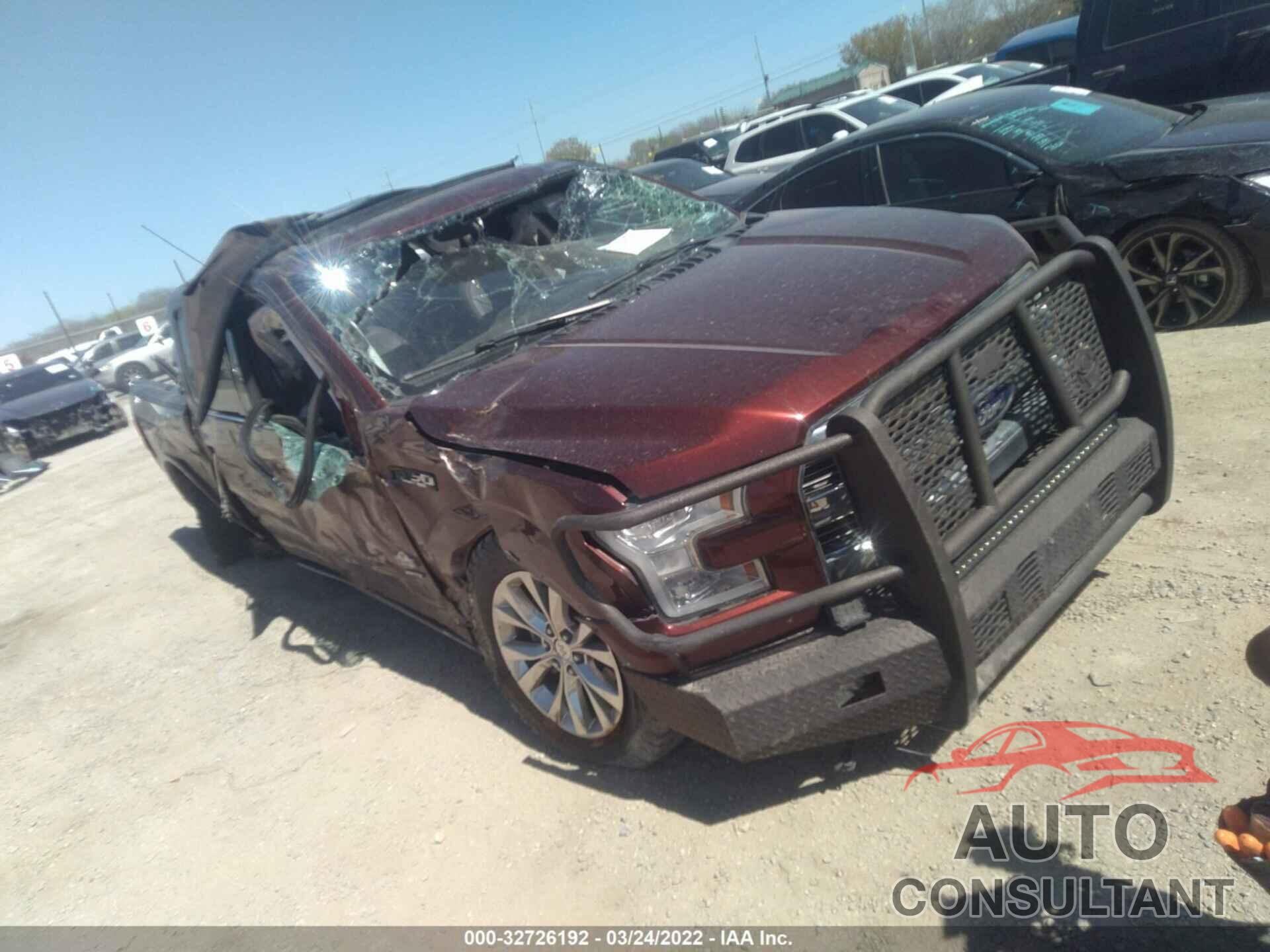FORD F-150 2016 - 1FTFW1EG1GFA45928