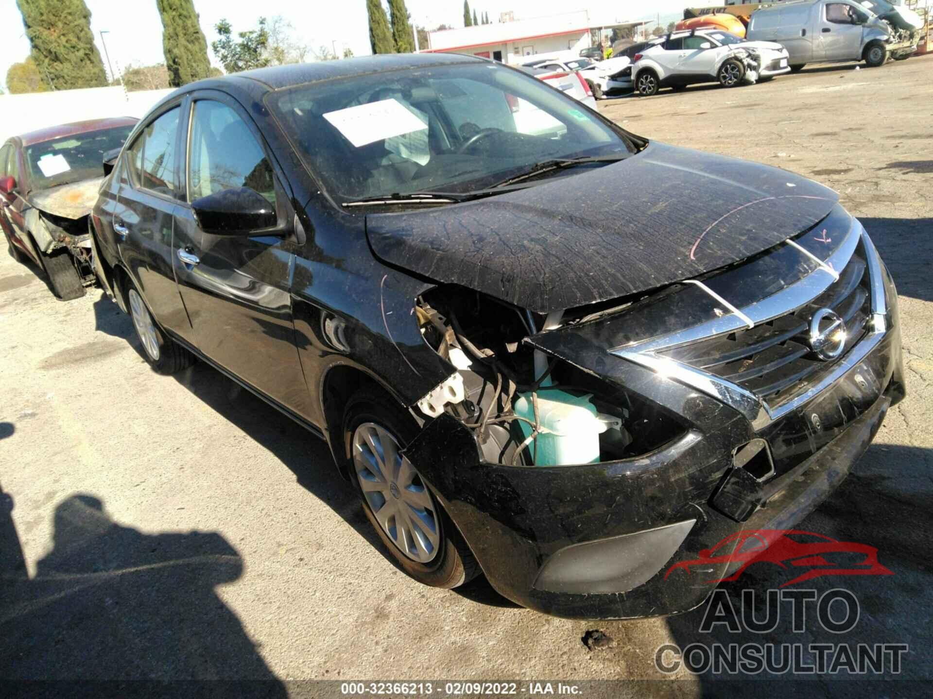 NISSAN VERSA 2016 - 3N1CN7APXGL883222