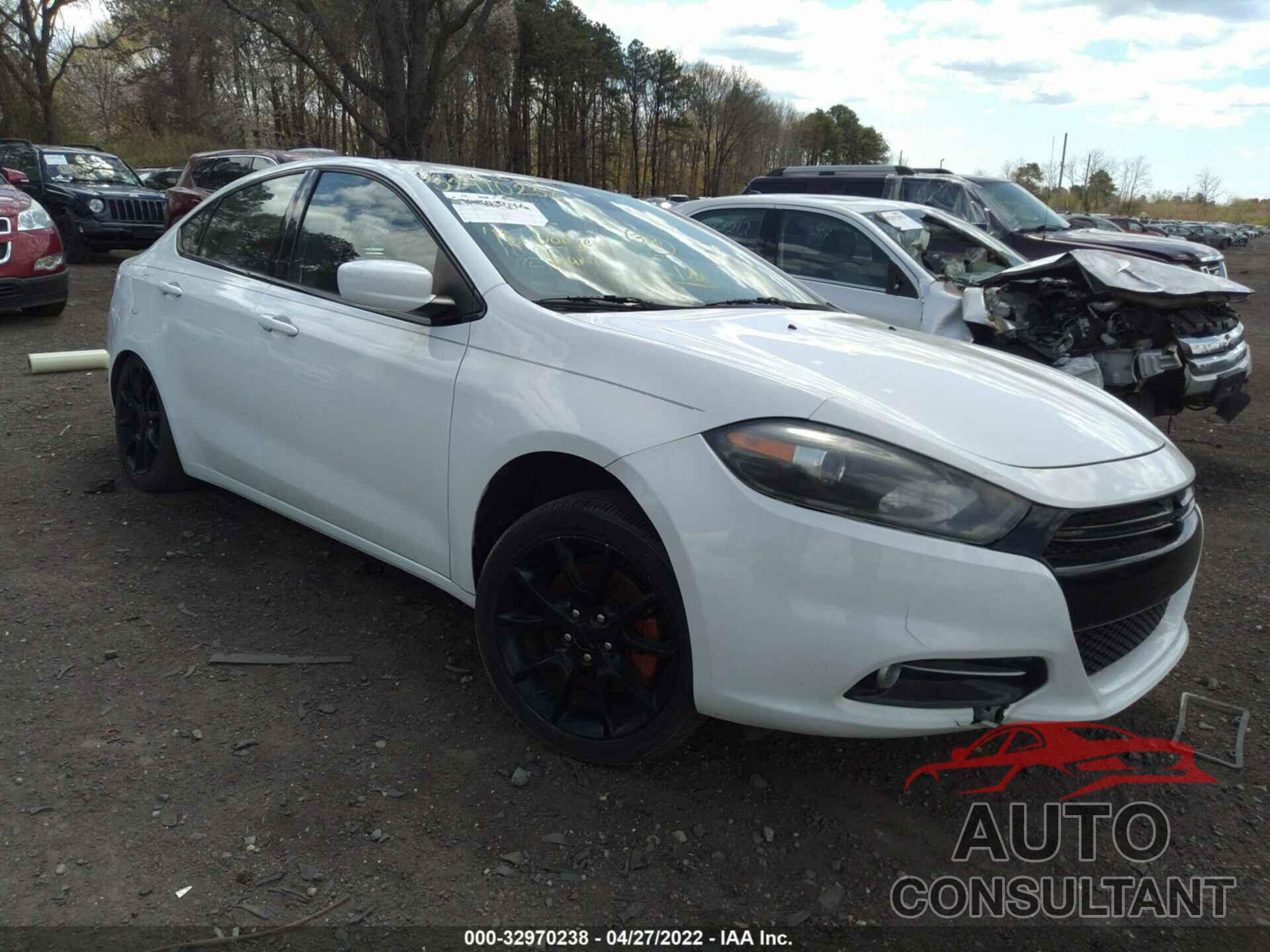 DODGE DART 2016 - 1C3CDFBB8GD679980