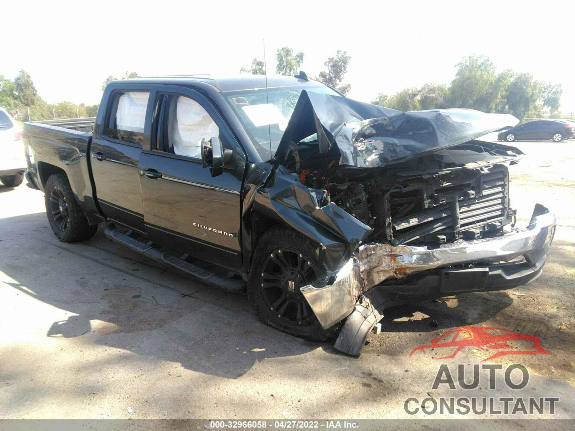 CHEVROLET SILVERADO 1500 2017 - 3GCUCRER3HG402008