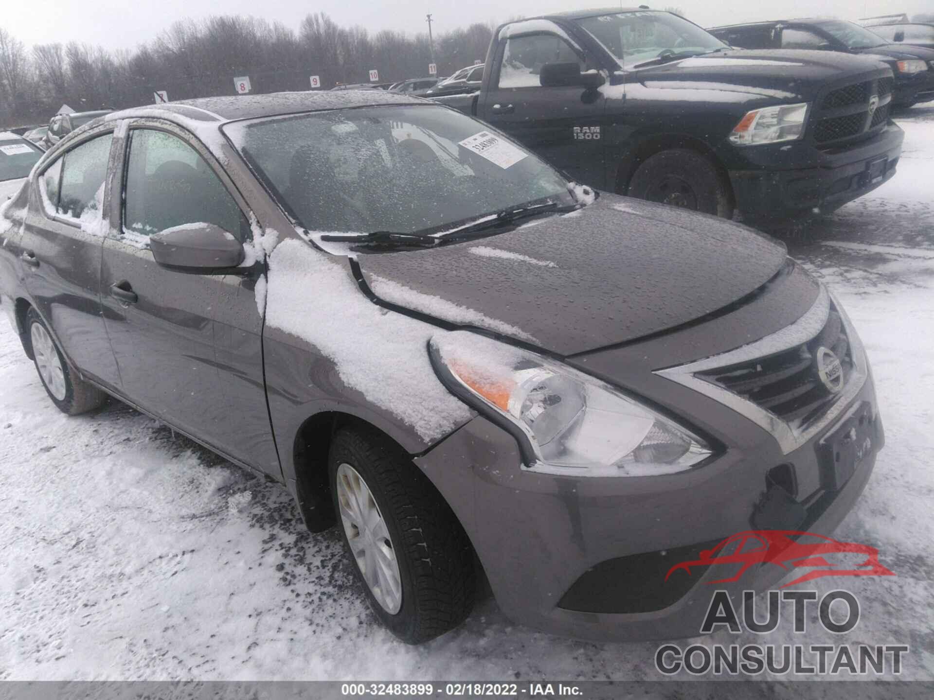 NISSAN VERSA 2016 - 3N1CN7AP3GL881697