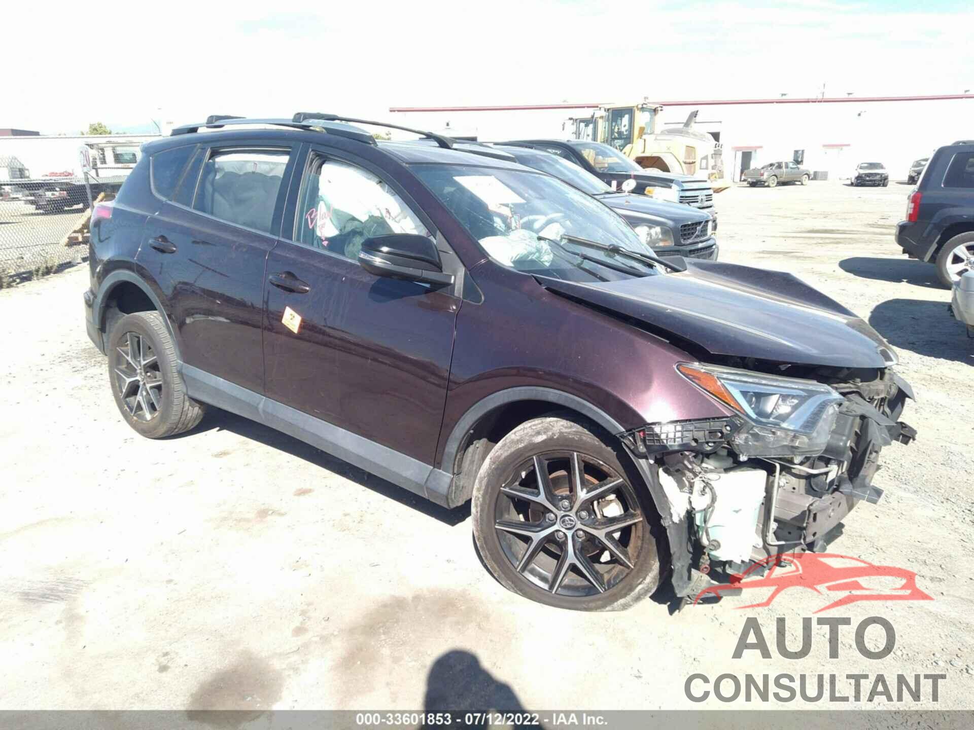 TOYOTA RAV4 2018 - 2T3NFREV9JW456637
