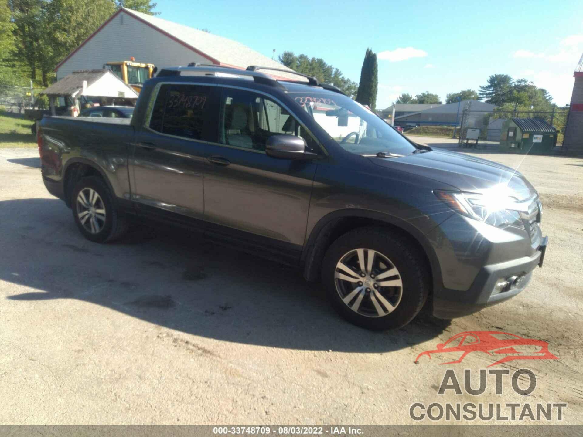 HONDA RIDGELINE 2017 - 5FPYK3F49HB014203