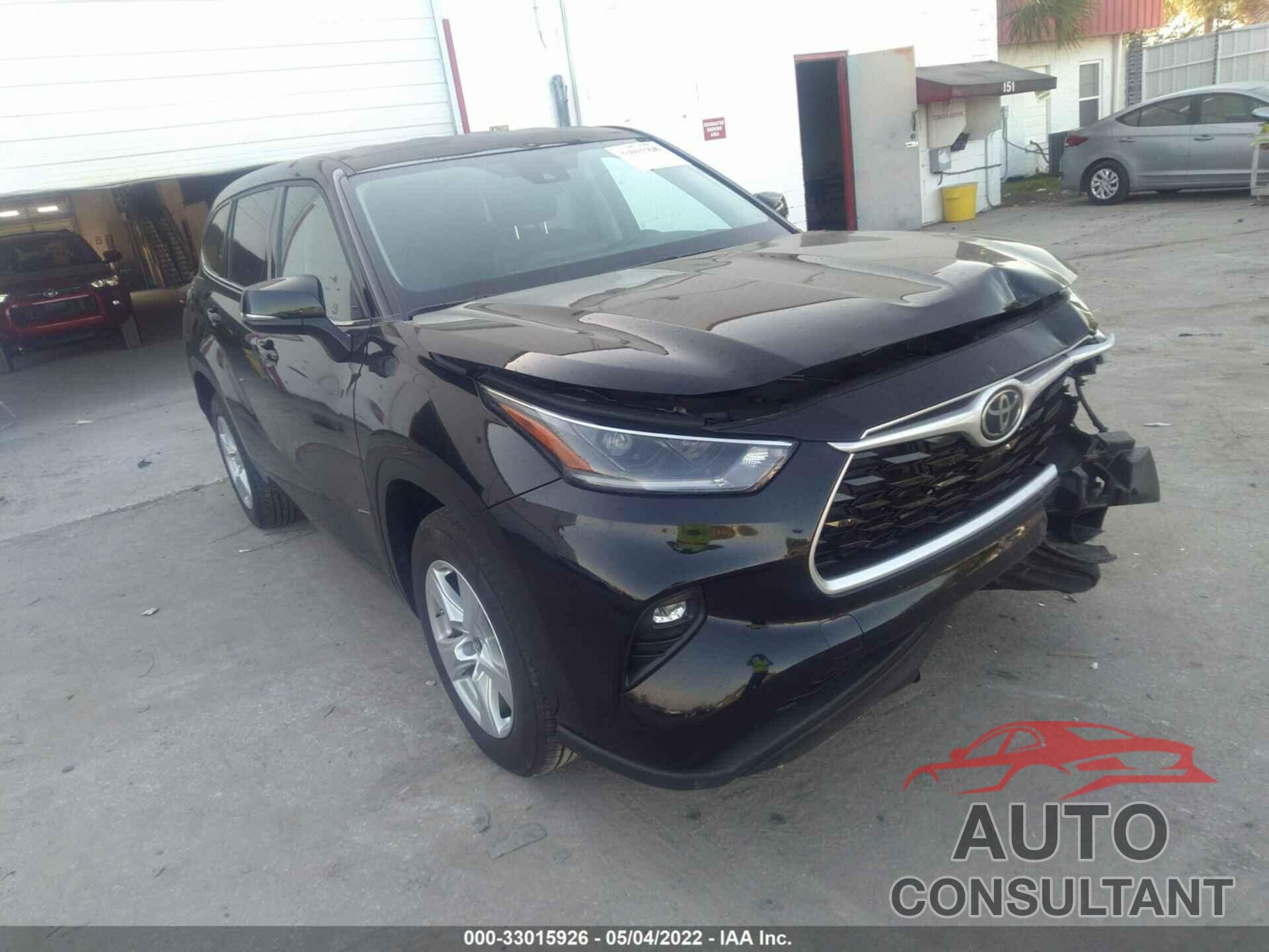 TOYOTA HIGHLANDER 2021 - 5TDZZRAH4MS059917