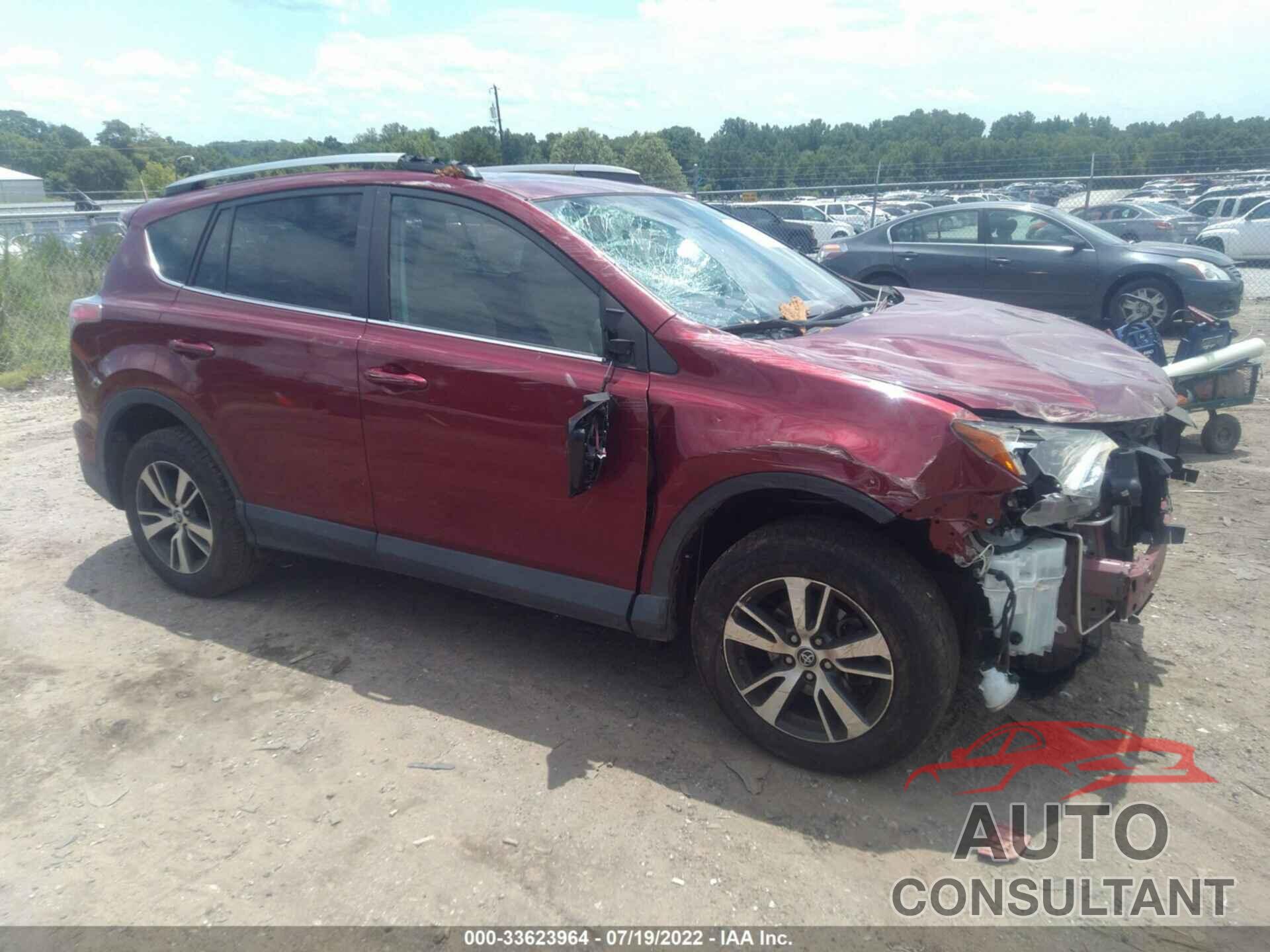 TOYOTA RAV4 2018 - 2T3WFREV4JW498430
