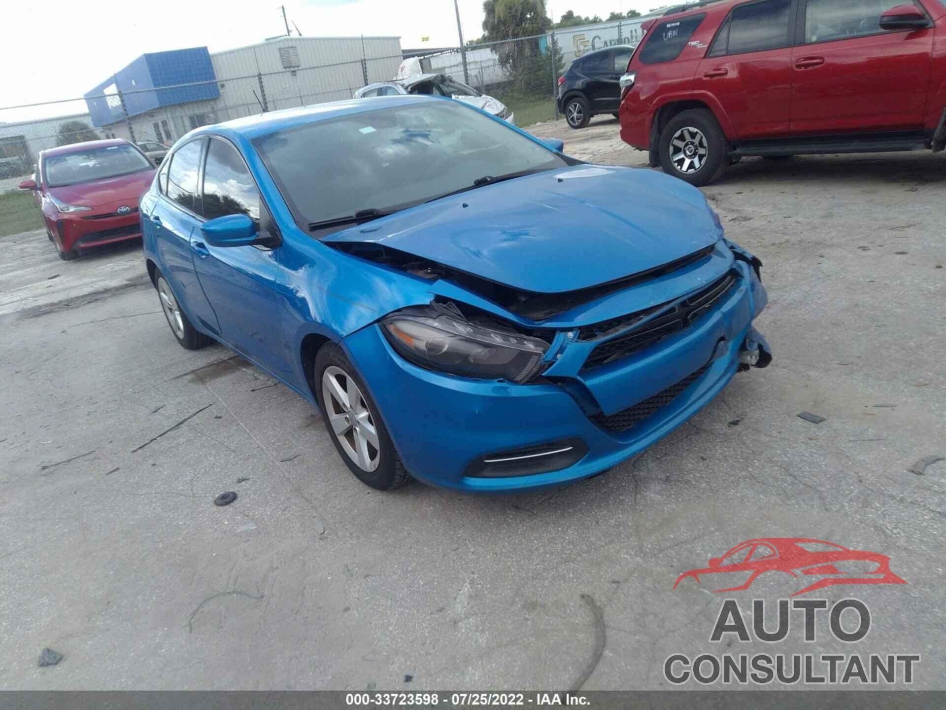 DODGE DART 2016 - 1C3CDFBBXGD564264