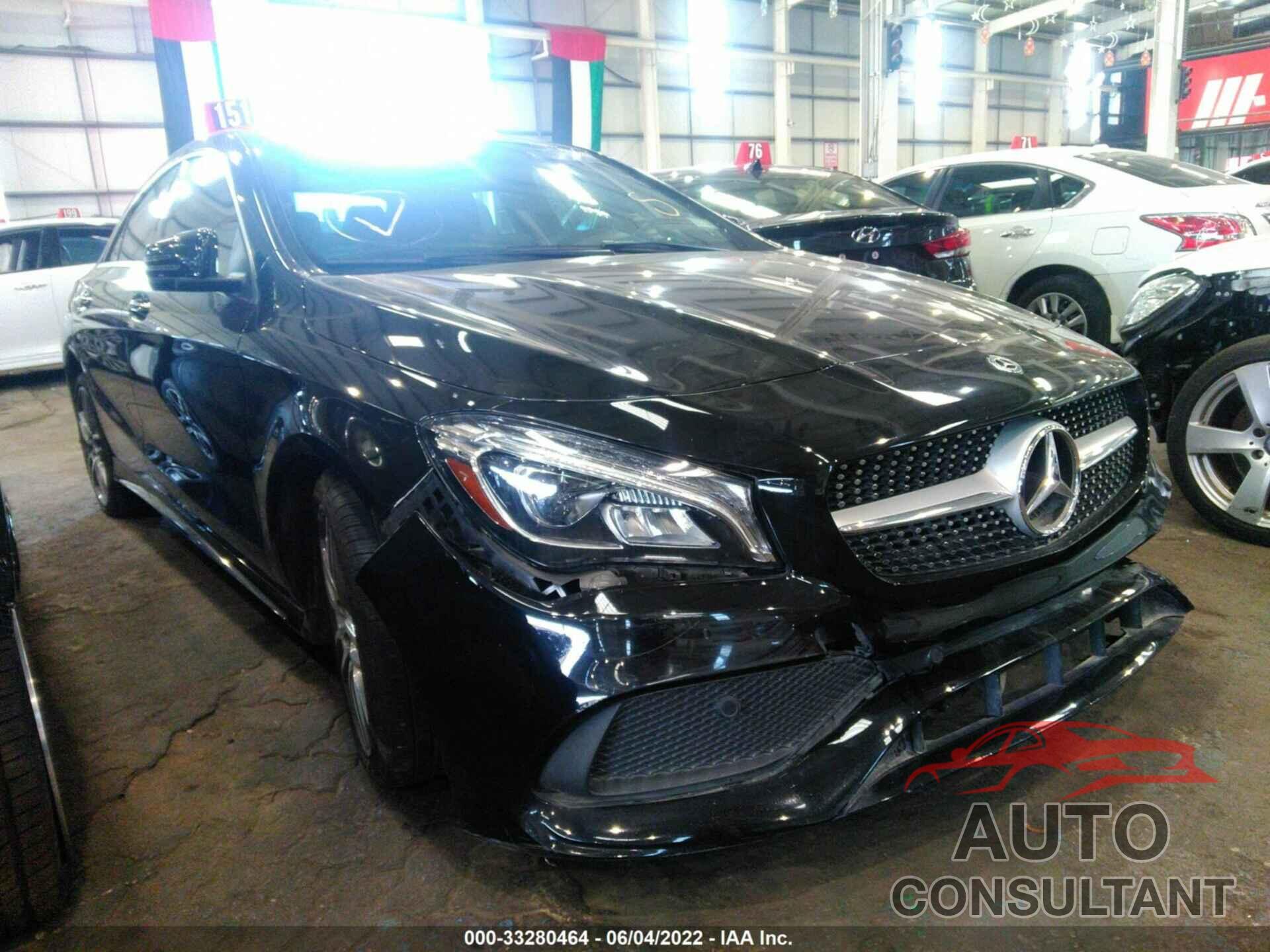 MERCEDES-BENZ CLA 2018 - 00DSJ4EB5JN528859