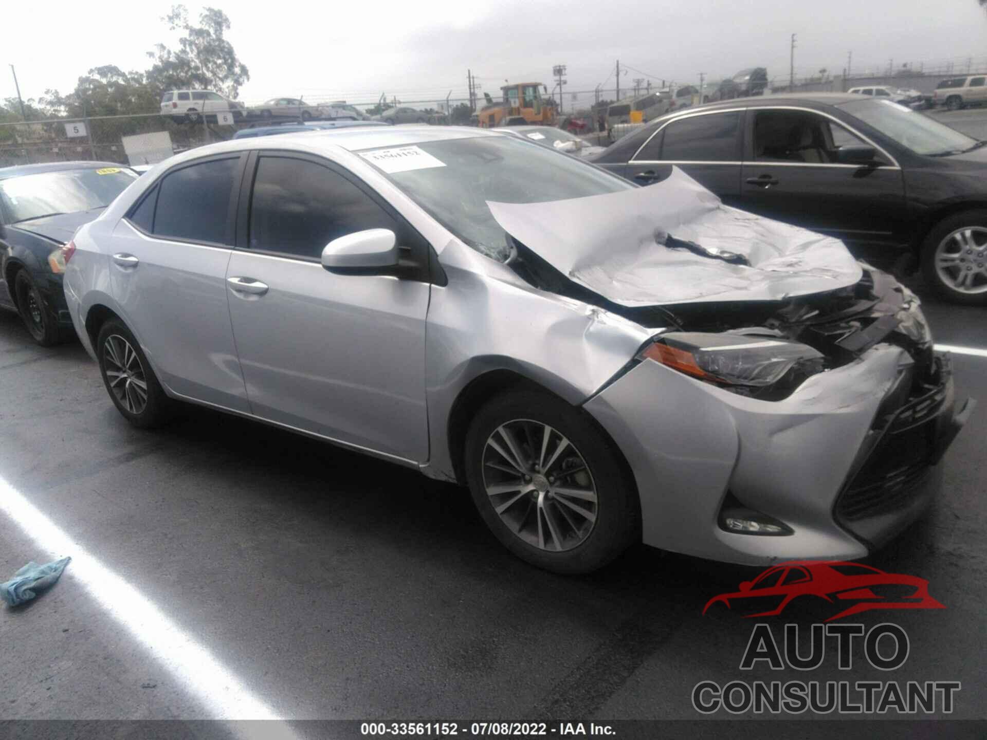 TOYOTA COROLLA 2017 - 5YFBURHE1HP676556