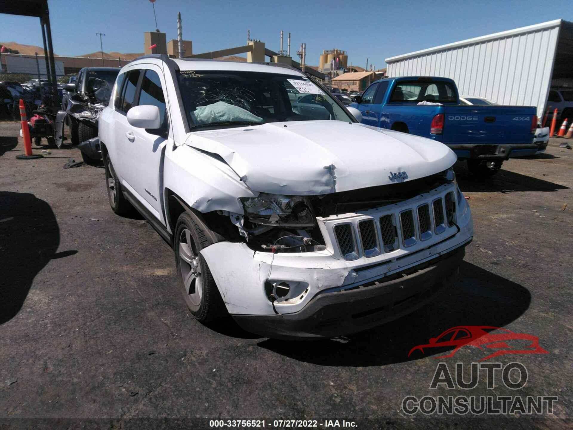 JEEP COMPASS 2016 - 1C4NJDEBXGD768026